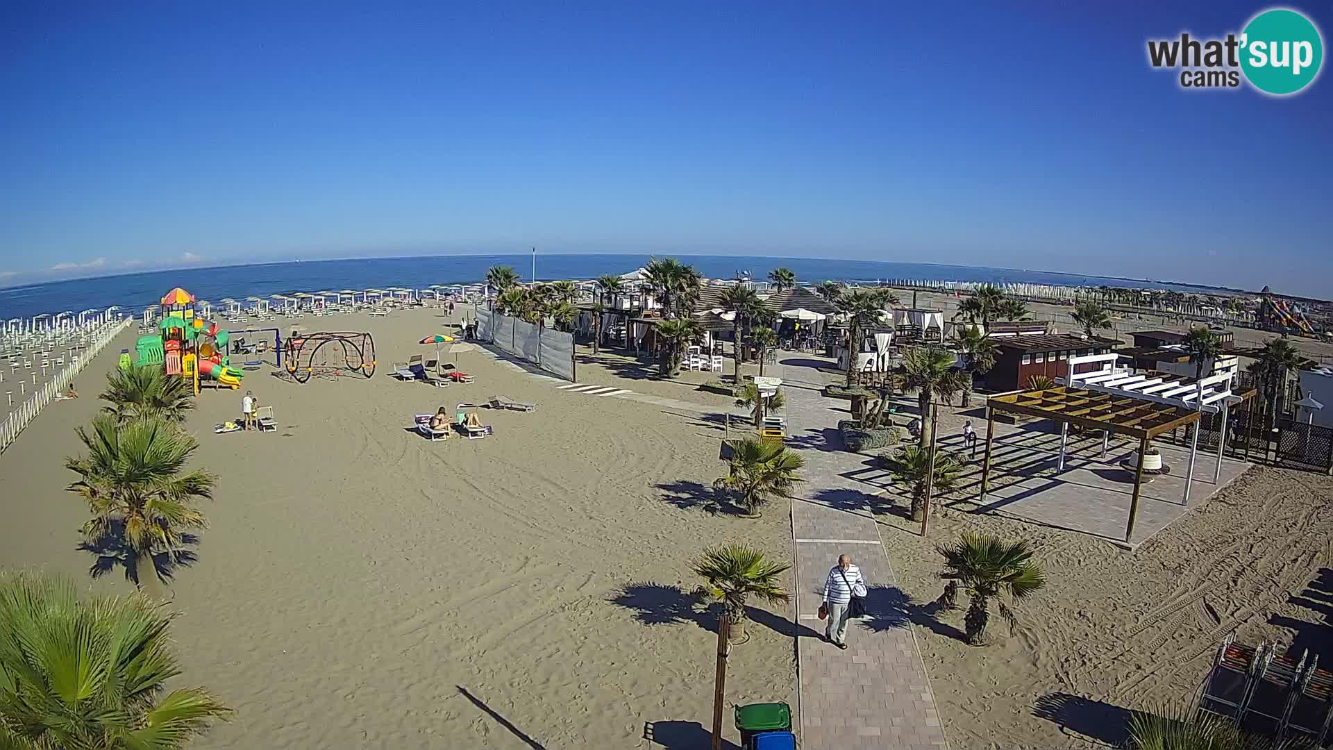 Live Bagno Primavera Beach – Piazzale Europa Rosolina Mare webcam