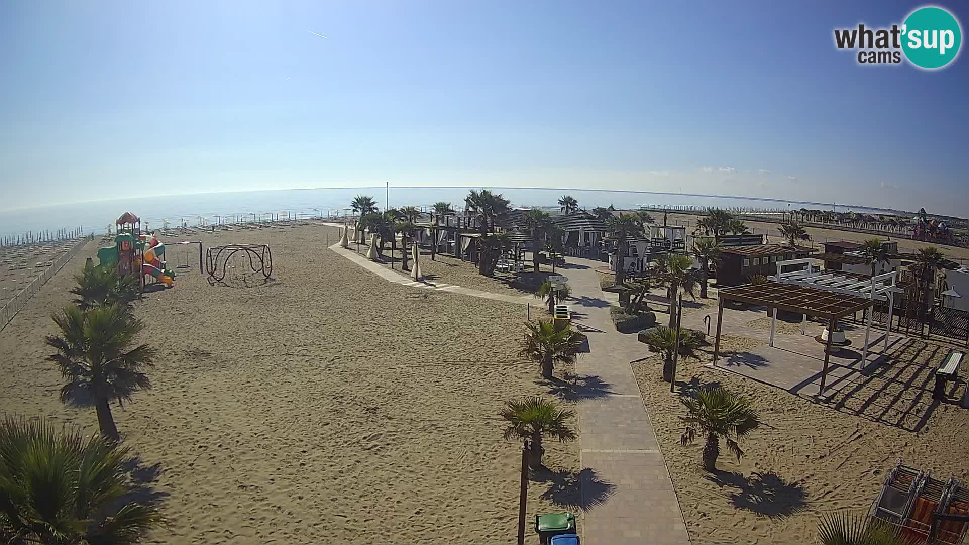 Bagno Primavera Beach – Piazzale Europa Rosolina Mare Strand webcam