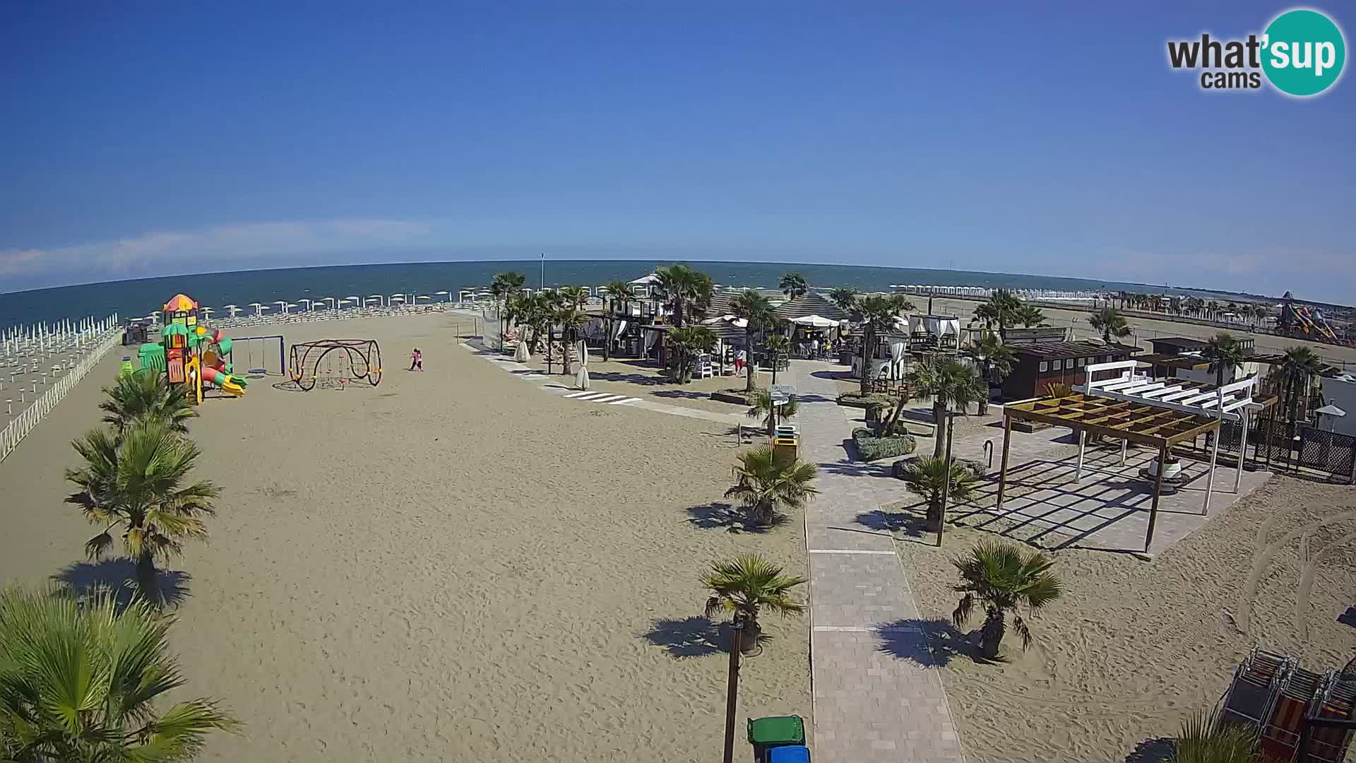 Bagno Primavera Beach – Piazzale Europa Rosolina Mare Strand webcam