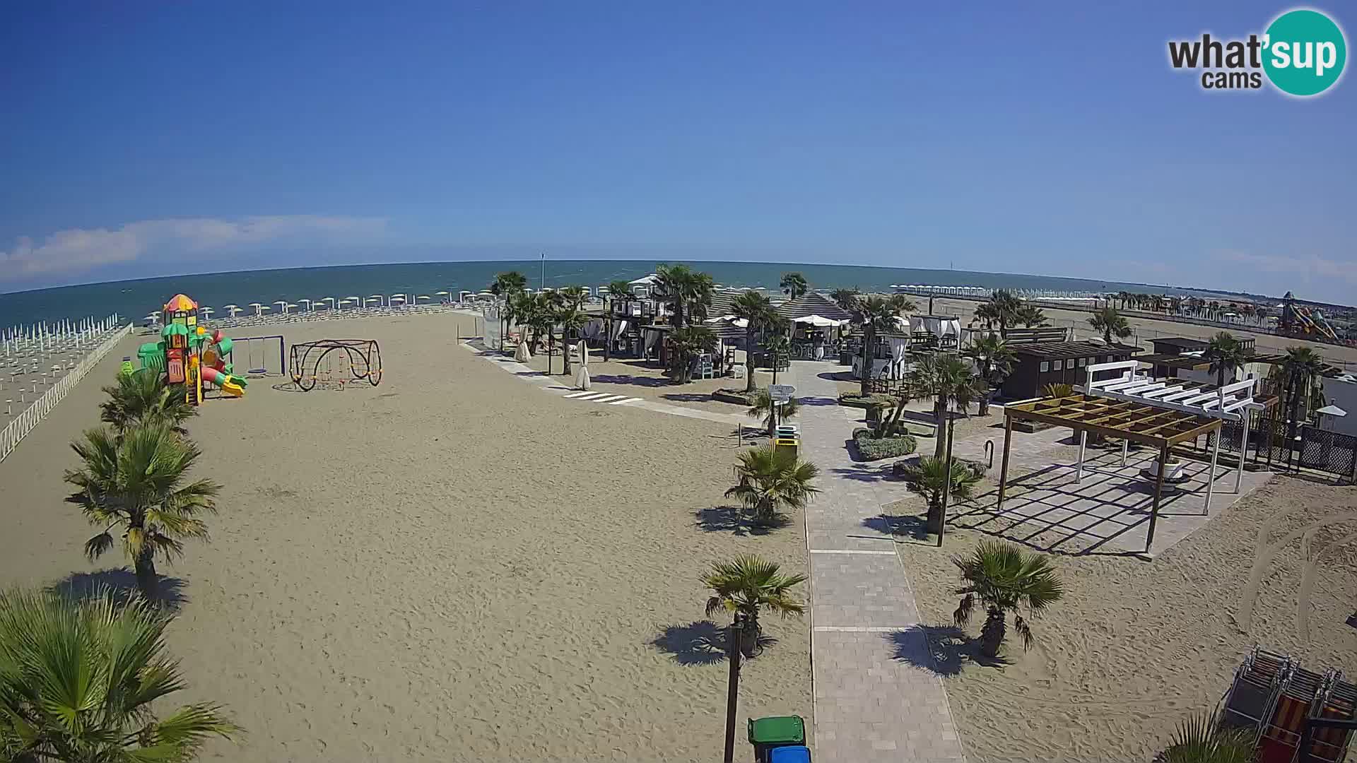 V živo Bagno Primavera Beach – Piazzale Europa Rosolina Mare webcam