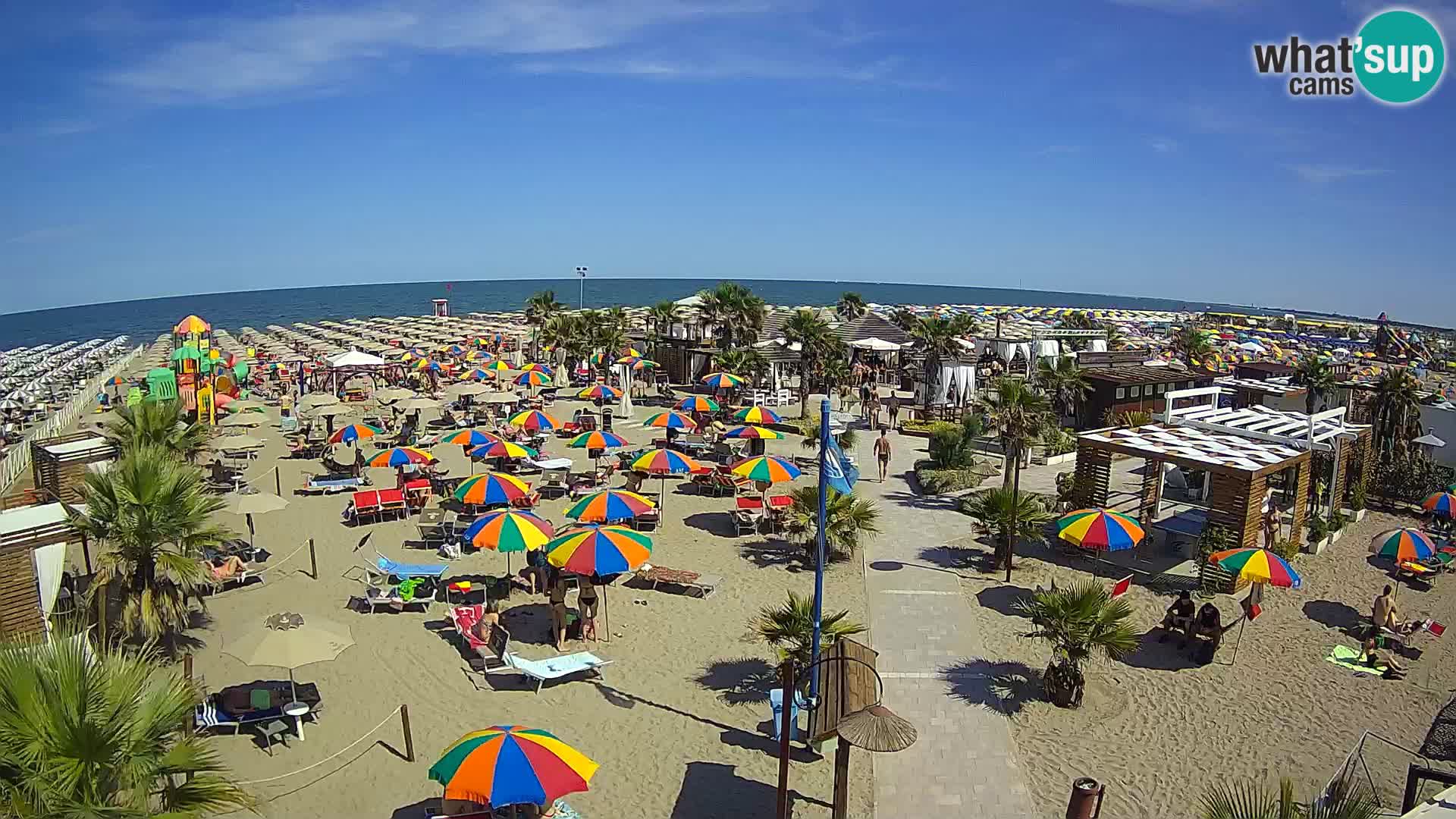 Live Bagno Primavera Beach – Piazzale Europa Rosolina Mare webcam