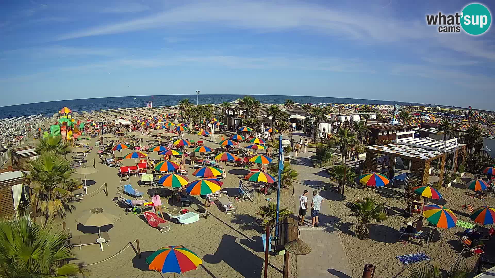 En vivo Bagno Primavera Beach – Piazzale Europa Rosolina Mare webcam