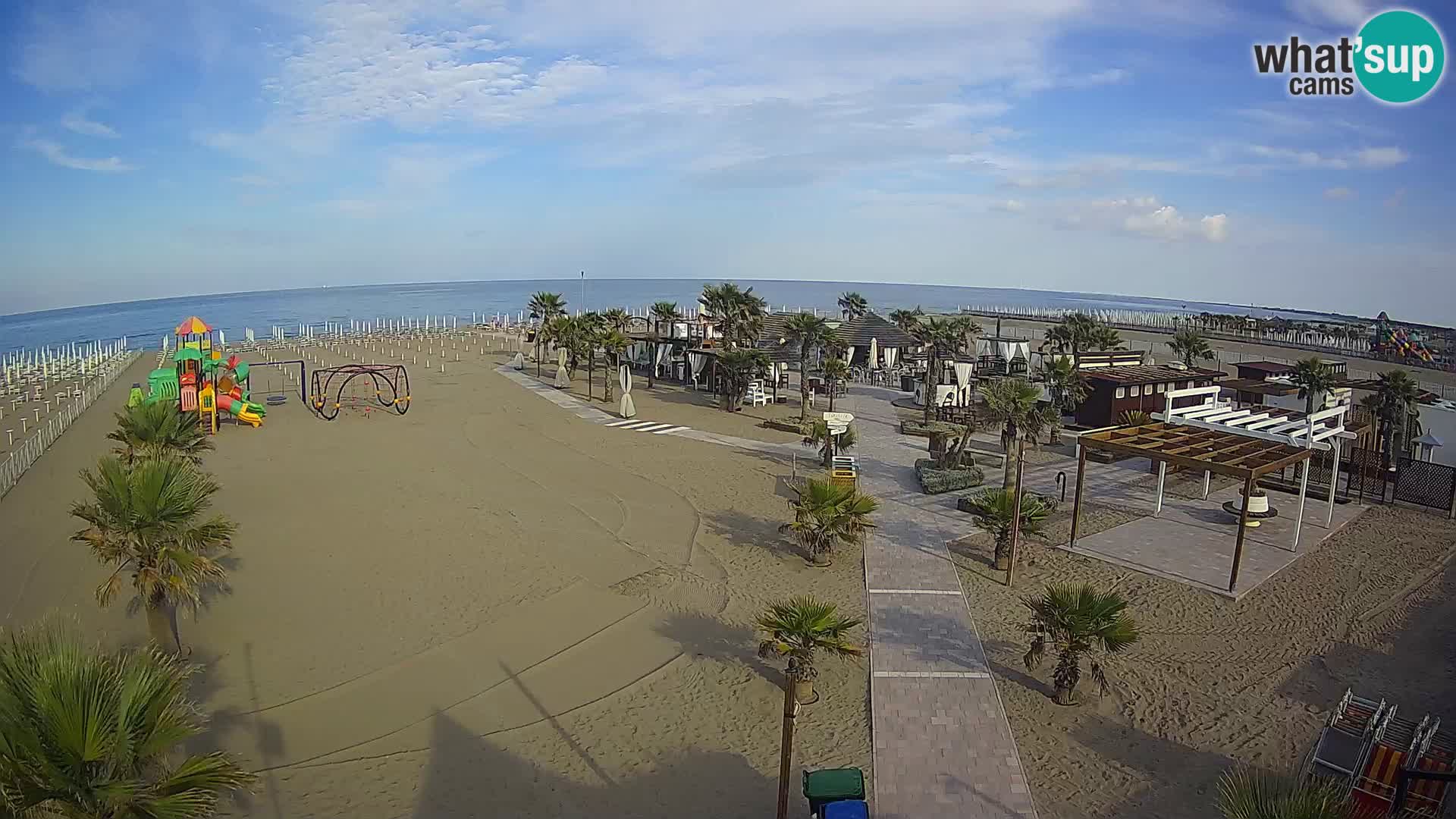 V živo Bagno Primavera Beach – Piazzale Europa Rosolina Mare webcam