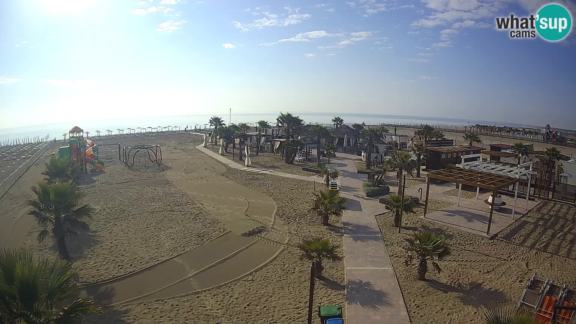 V živo Bagno Primavera Beach – Piazzale Europa Rosolina Mare webcam