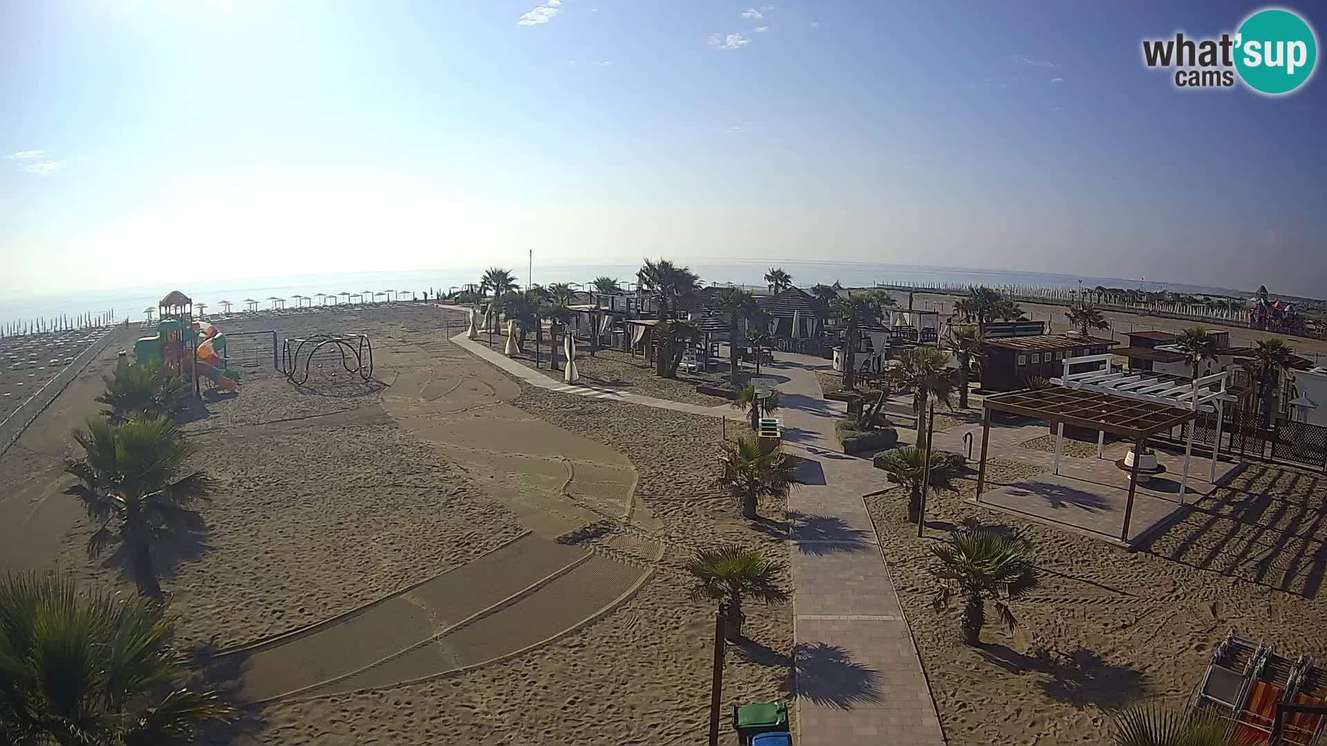V živo Bagno Primavera Beach – Piazzale Europa Rosolina Mare webcam