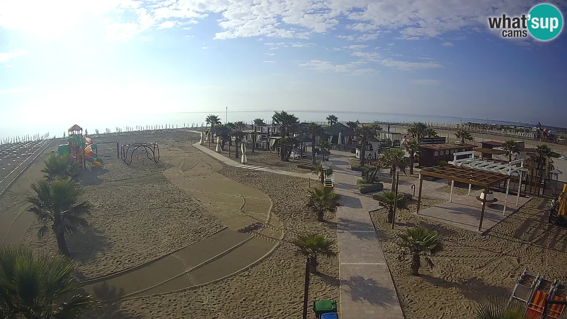 V živo Bagno Primavera Beach – Piazzale Europa Rosolina Mare webcam
