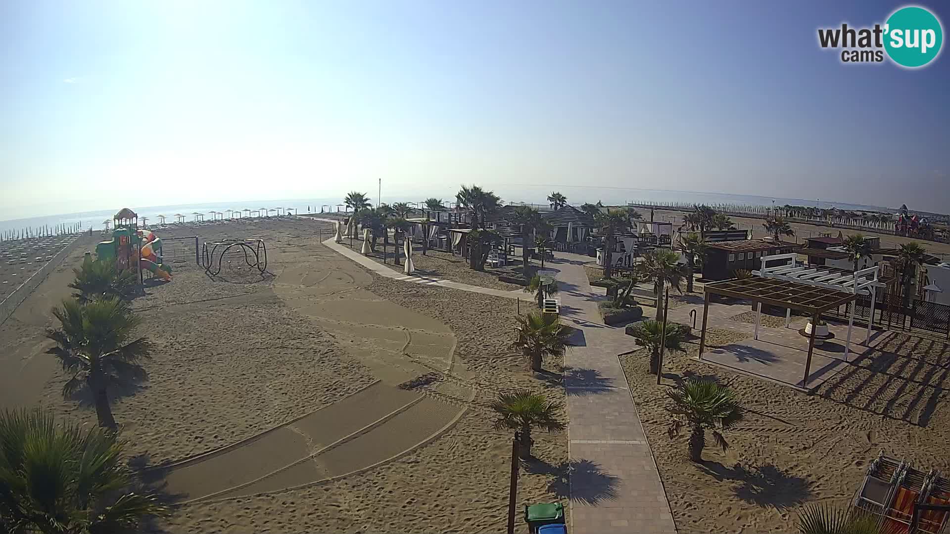 V živo Bagno Primavera Beach – Piazzale Europa Rosolina Mare webcam