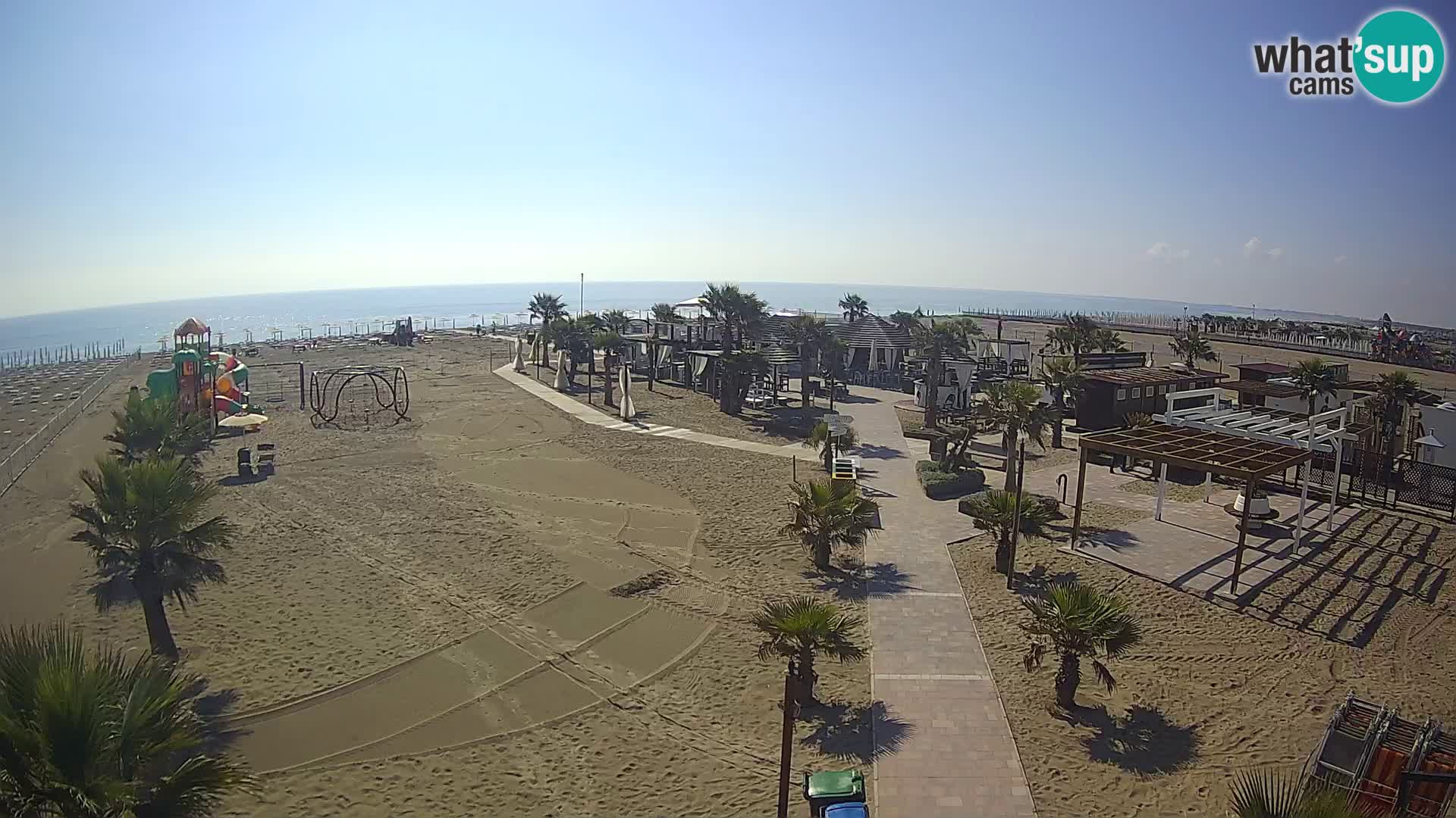 V živo Bagno Primavera Beach – Piazzale Europa Rosolina Mare webcam