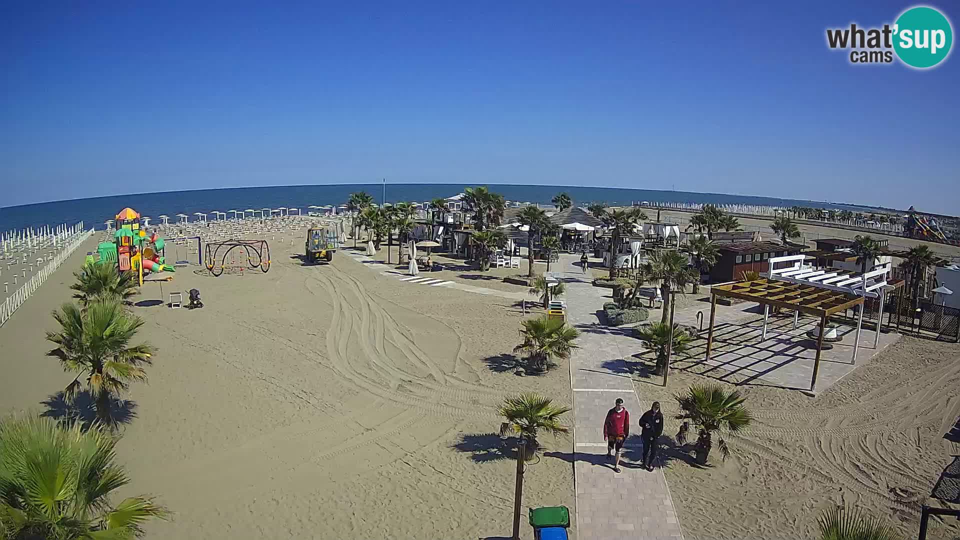 Bagno Primavera Beach – Piazzale Europa Rosolina Mare Strand webcam