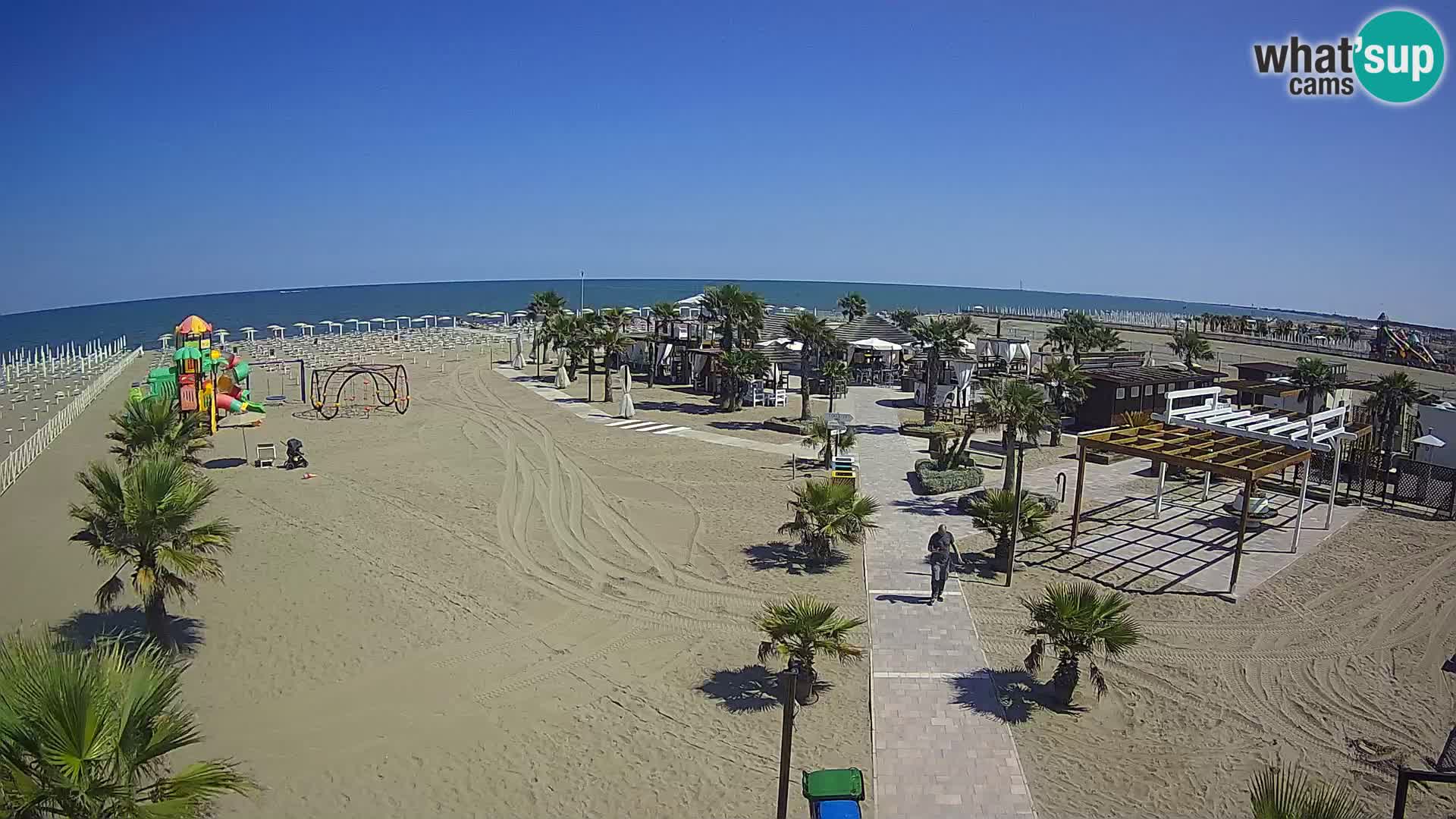 V živo Bagno Primavera Beach – Piazzale Europa Rosolina Mare webcam