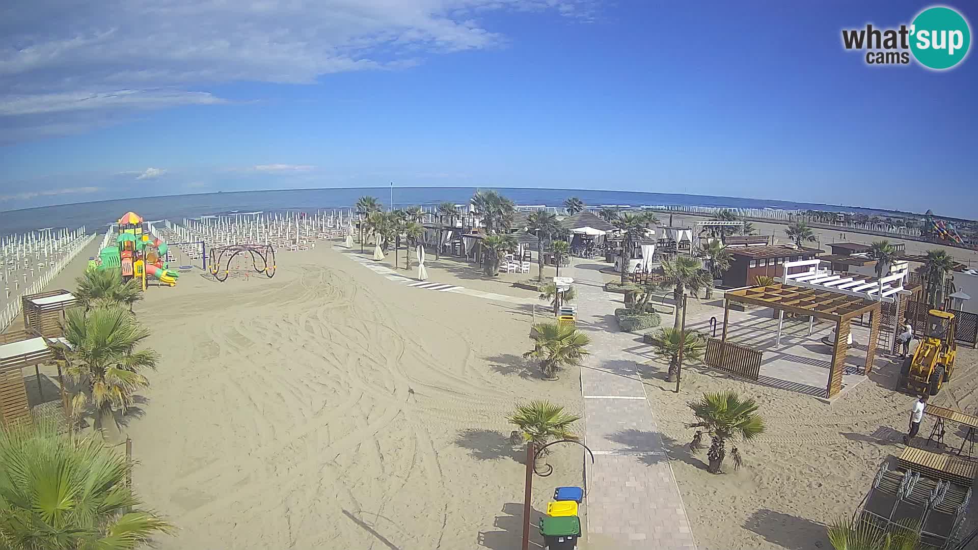 Live Bagno Primavera Beach – Piazzale Europa Rosolina Mare webcam
