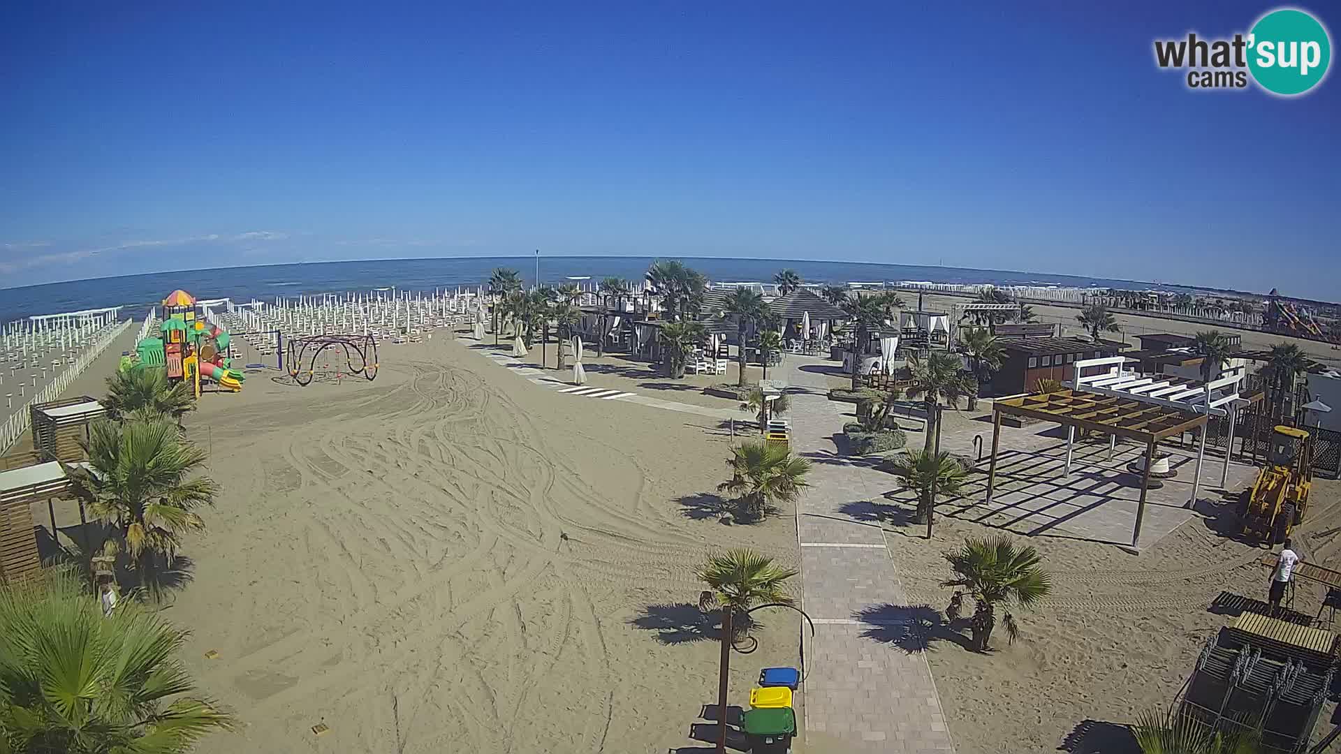 Live Bagno Primavera Beach – Piazzale Europa Rosolina Mare webcam