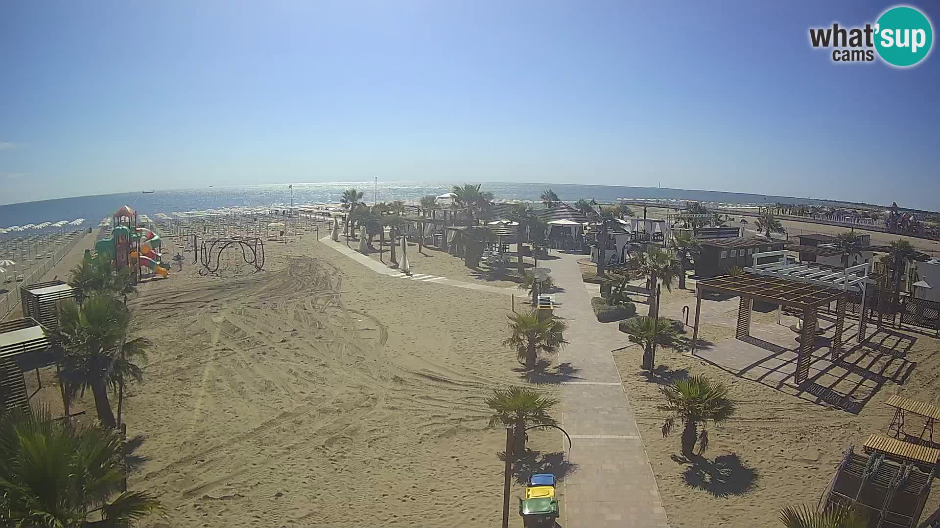 V živo Bagno Primavera Beach – Piazzale Europa Rosolina Mare webcam
