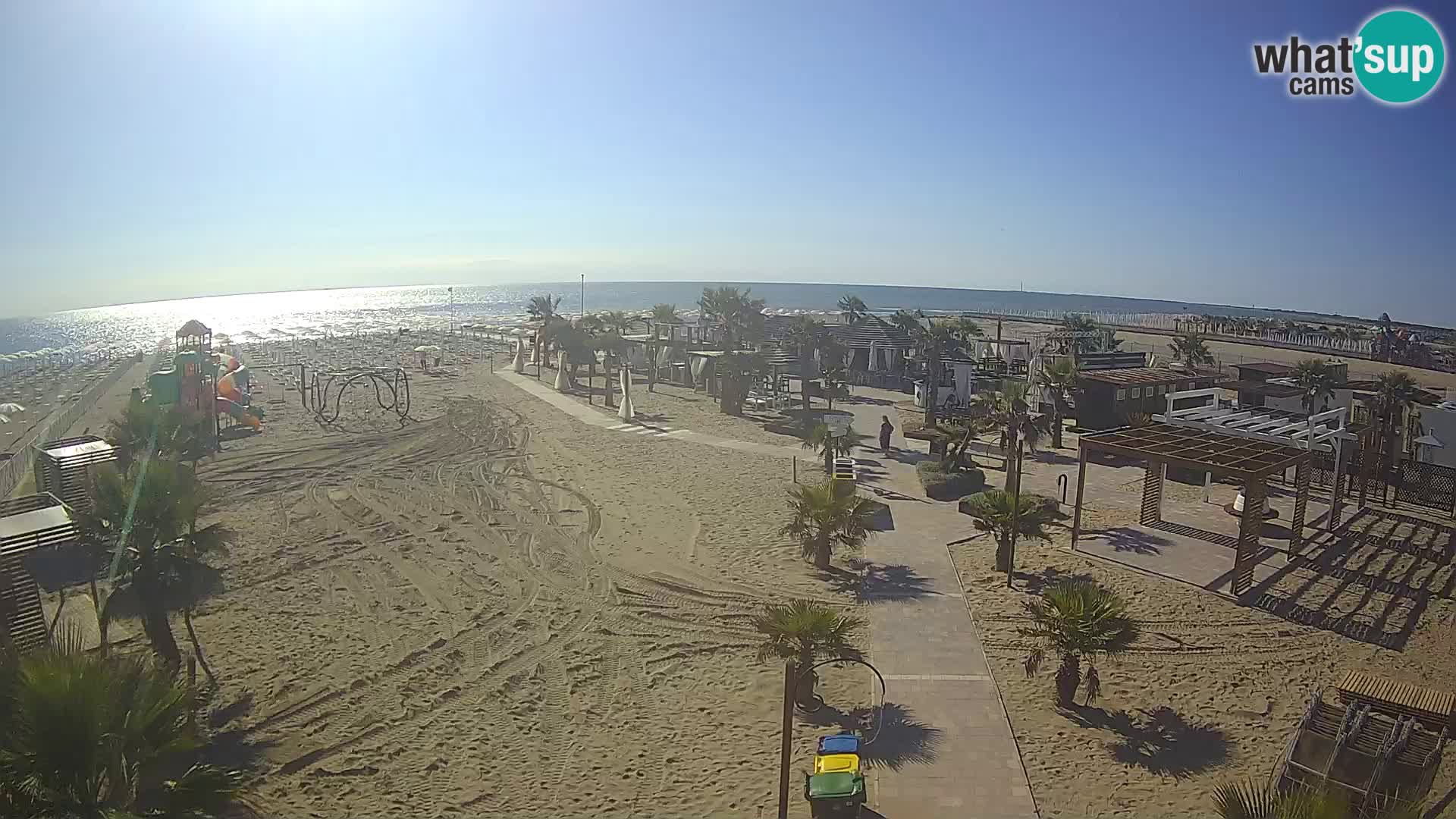 Bagno Primavera Beach – Piazzale Europa Rosolina Mare Strand webcam