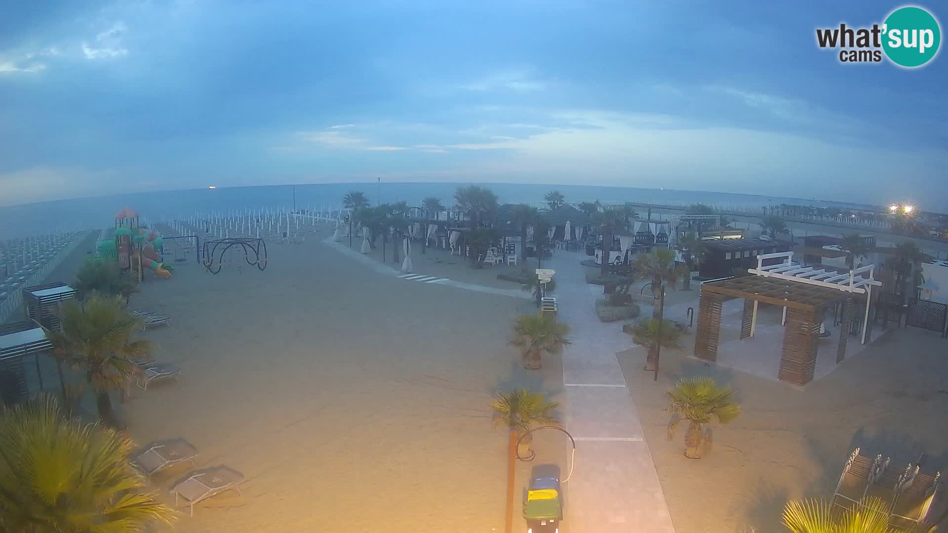 Bagno Primavera Beach – Piazzale Europa Rosolina Mare Strand webcam