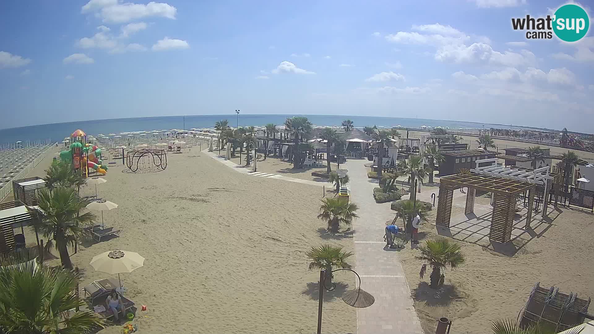 Bagno Primavera Beach – Piazzale Europa Rosolina Mare Strand webcam