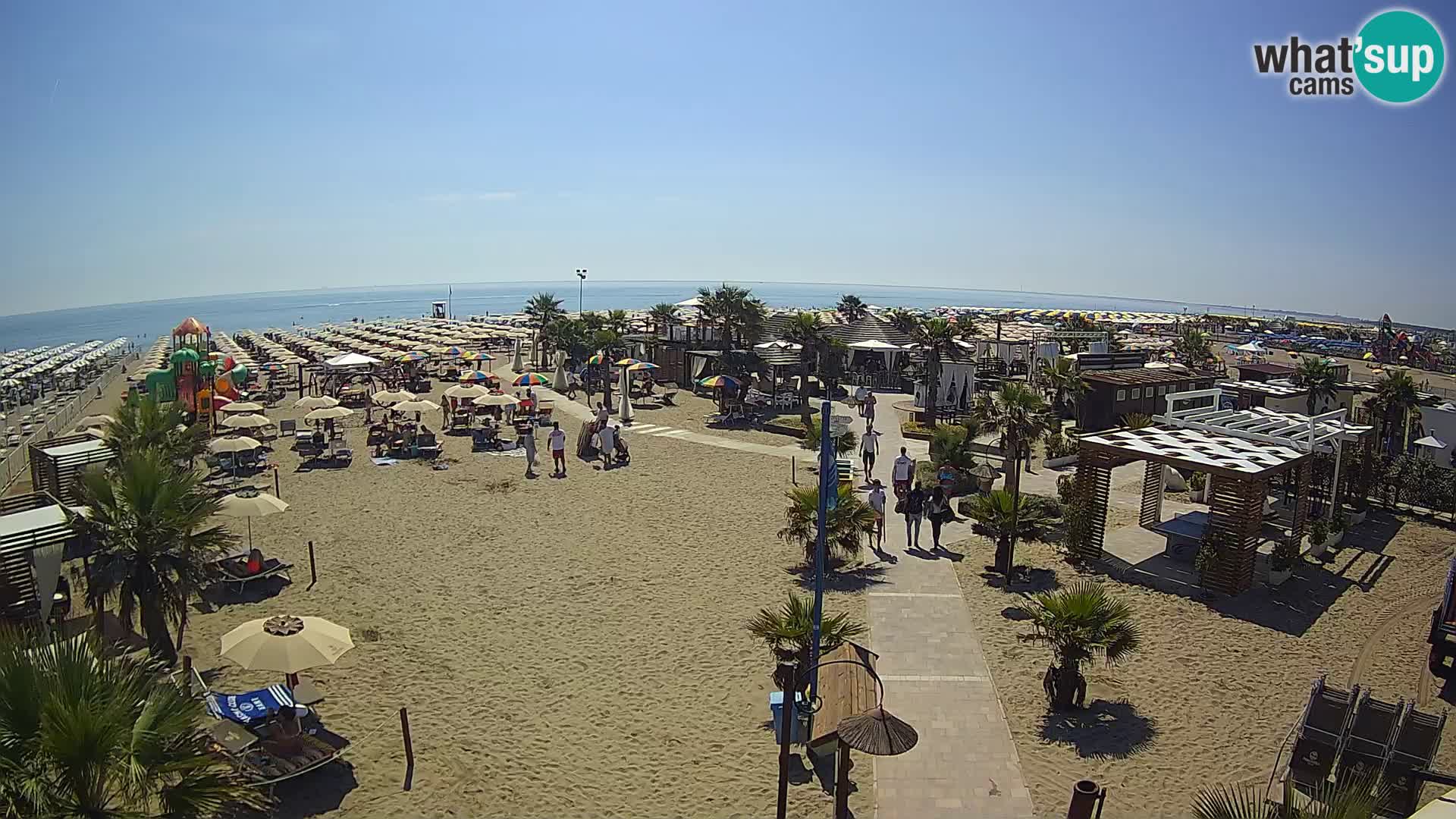 Bagno Primavera Beach – Piazzale Europa Rosolina Mare Strand webcam