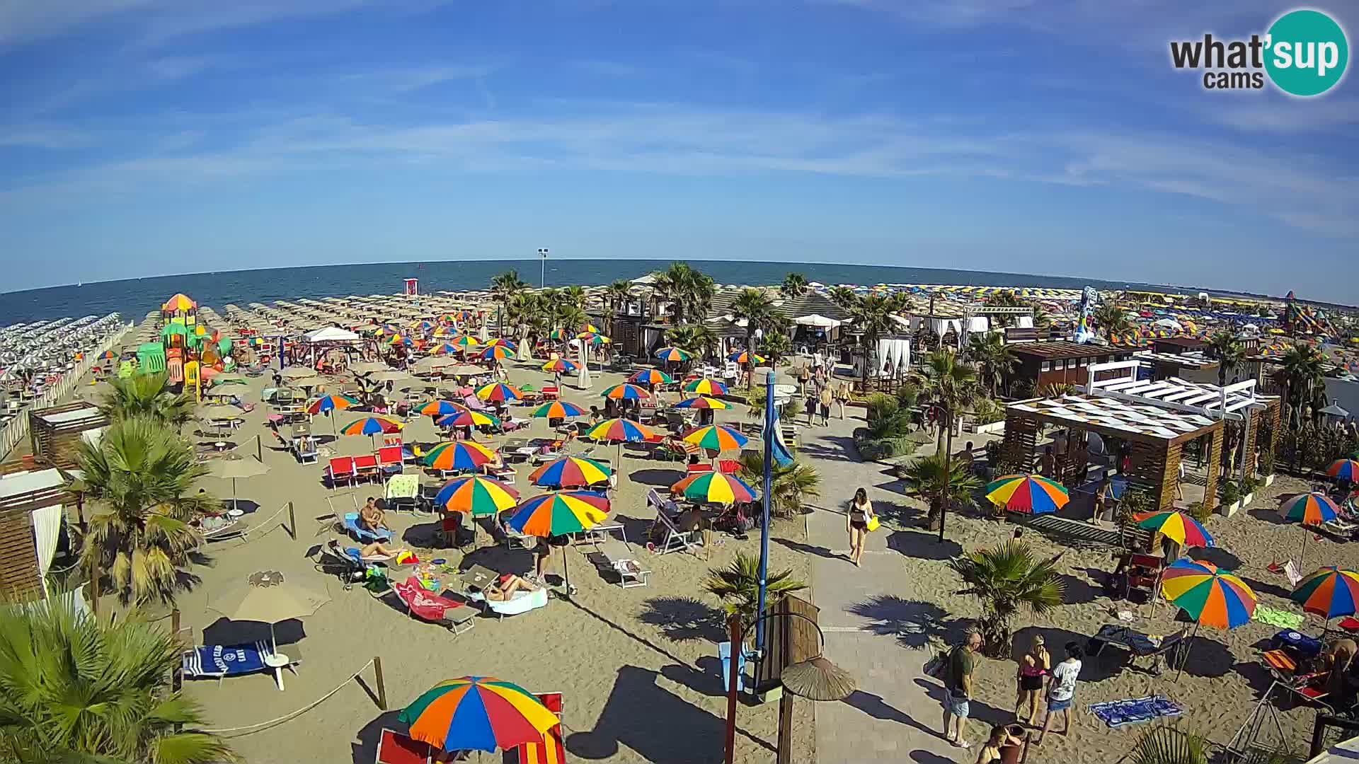 Live Bagno Primavera Beach – Piazzale Europa Rosolina Mare webcam