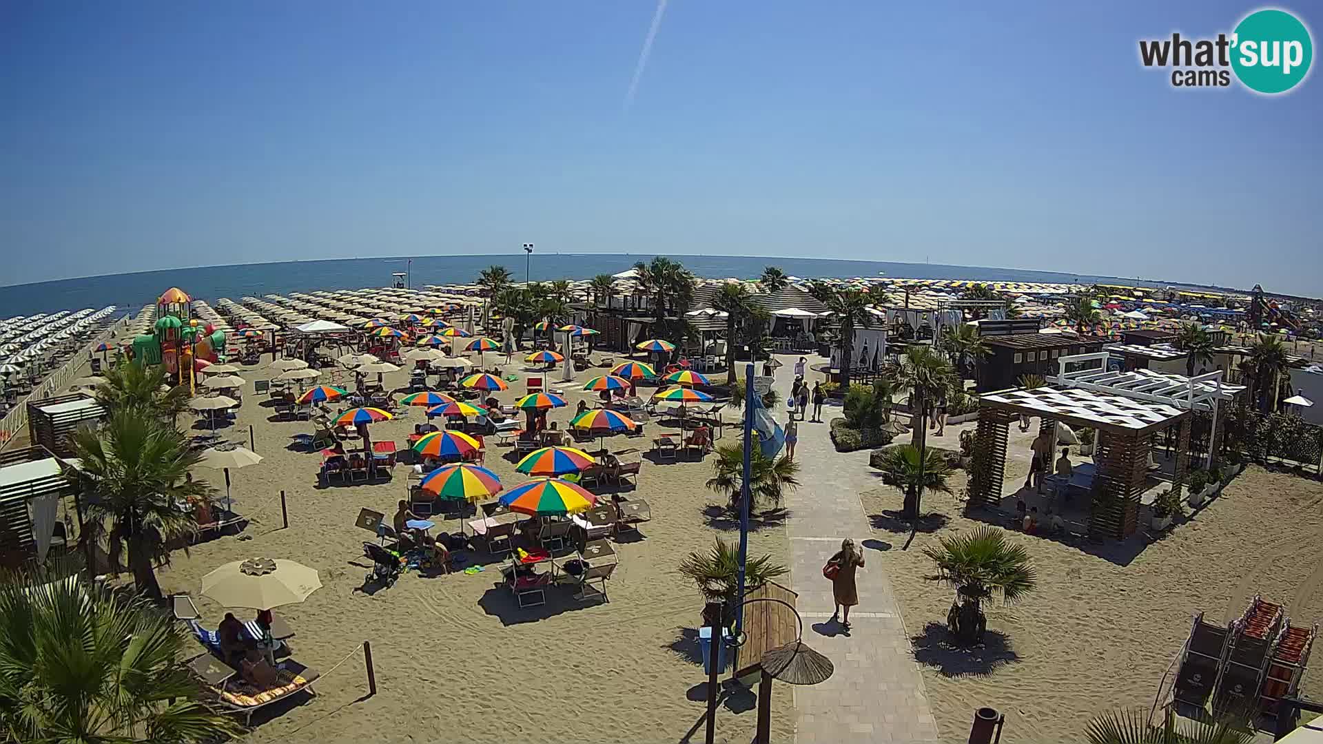 Live Bagno Primavera Beach – Piazzale Europa Rosolina Mare webcam