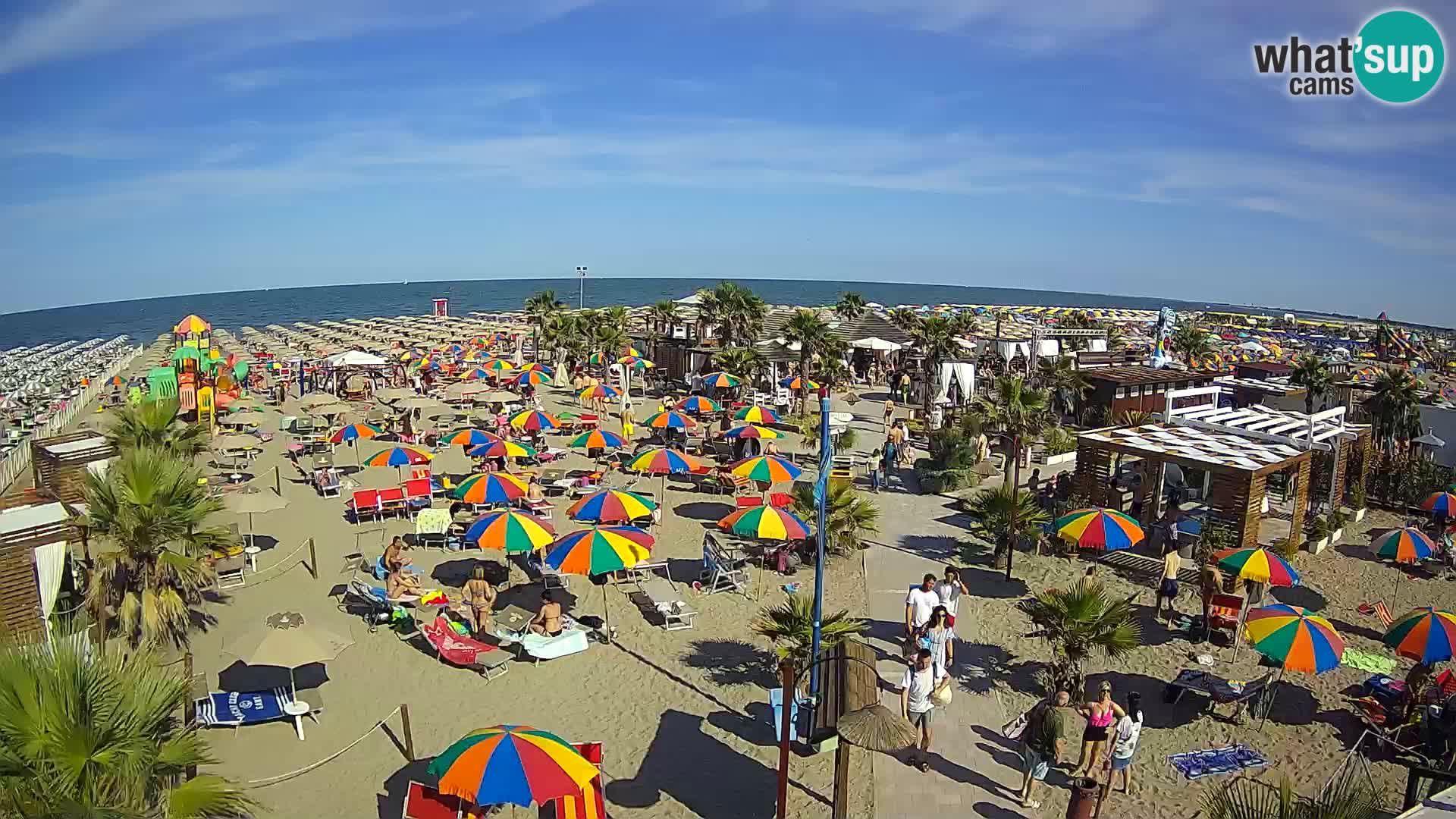 Live Bagno Primavera Beach – Piazzale Europa Rosolina Mare webcam
