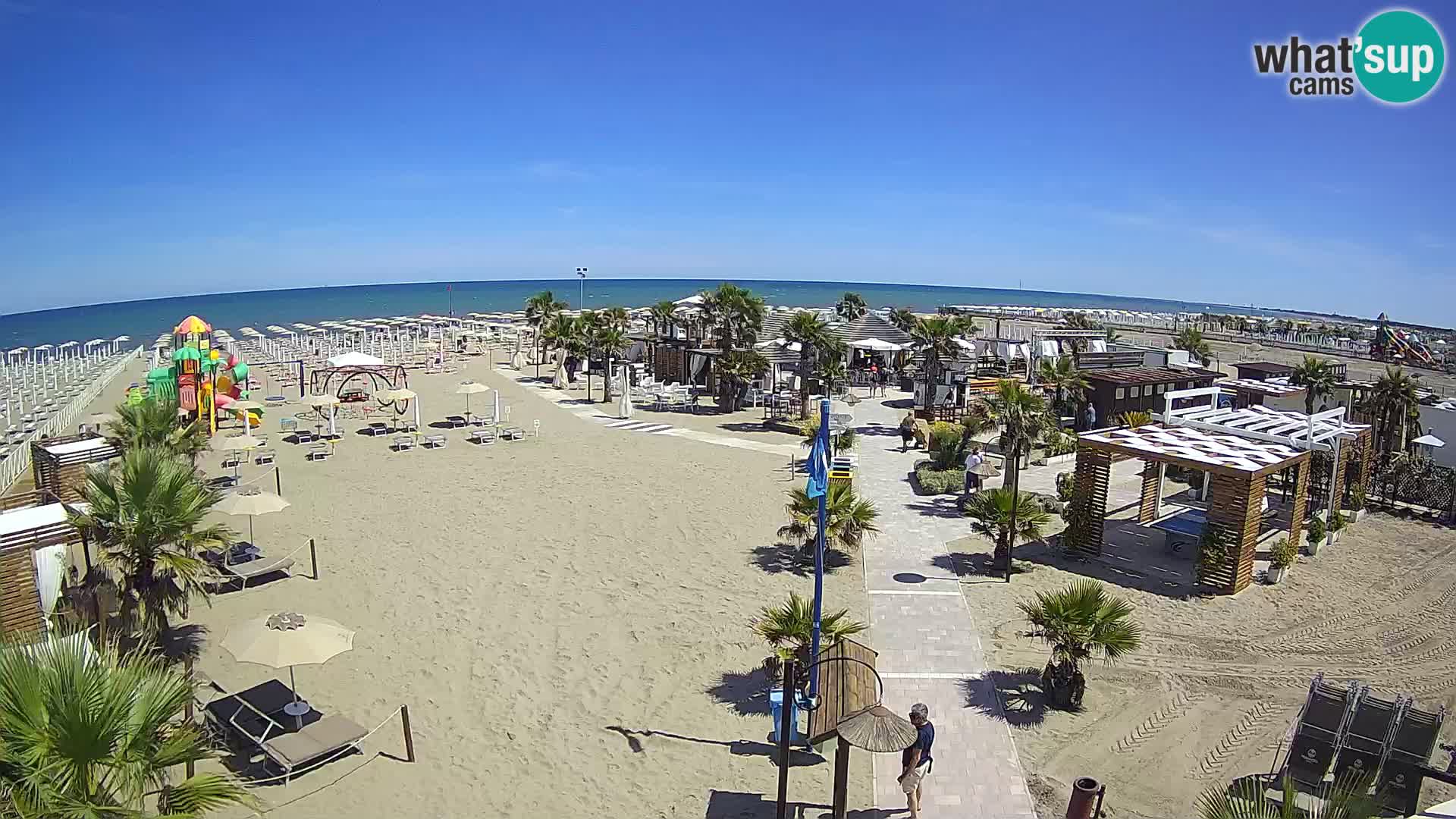 Live Bagno Primavera Beach – Piazzale Europa Rosolina Mare webcam