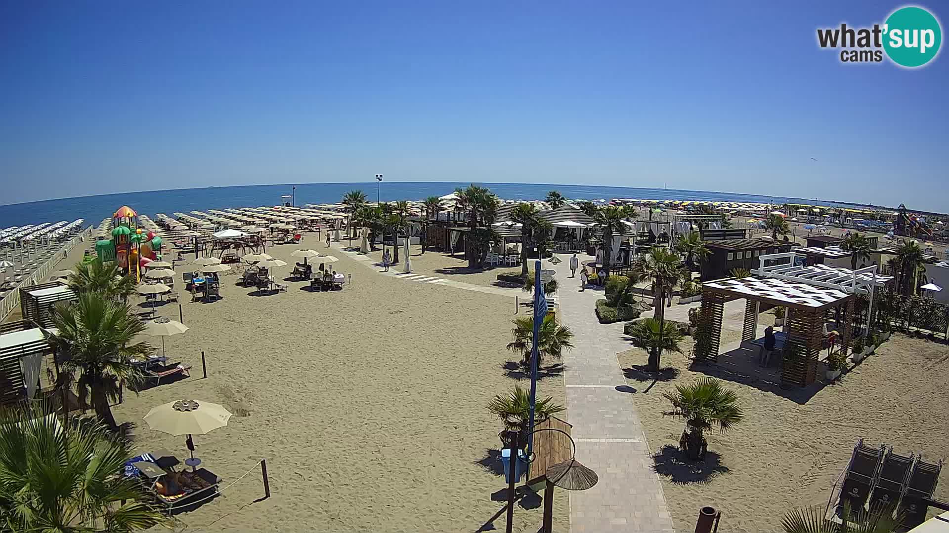 Live Bagno Primavera Beach – Piazzale Europa Rosolina Mare webcam