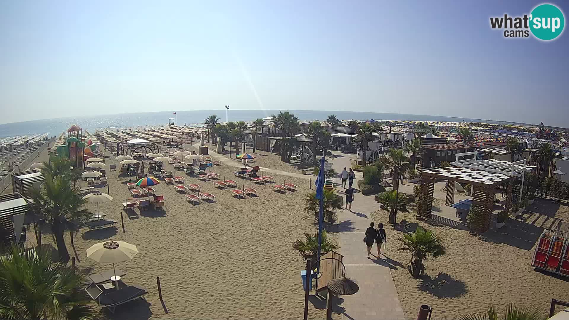 Bagno Primavera Beach – Piazzale Europa Rosolina Mare Strand webcam