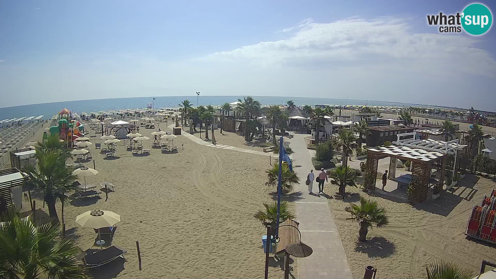 Bagno Primavera Beach – Piazzale Europa Rosolina Mare Strand webcam