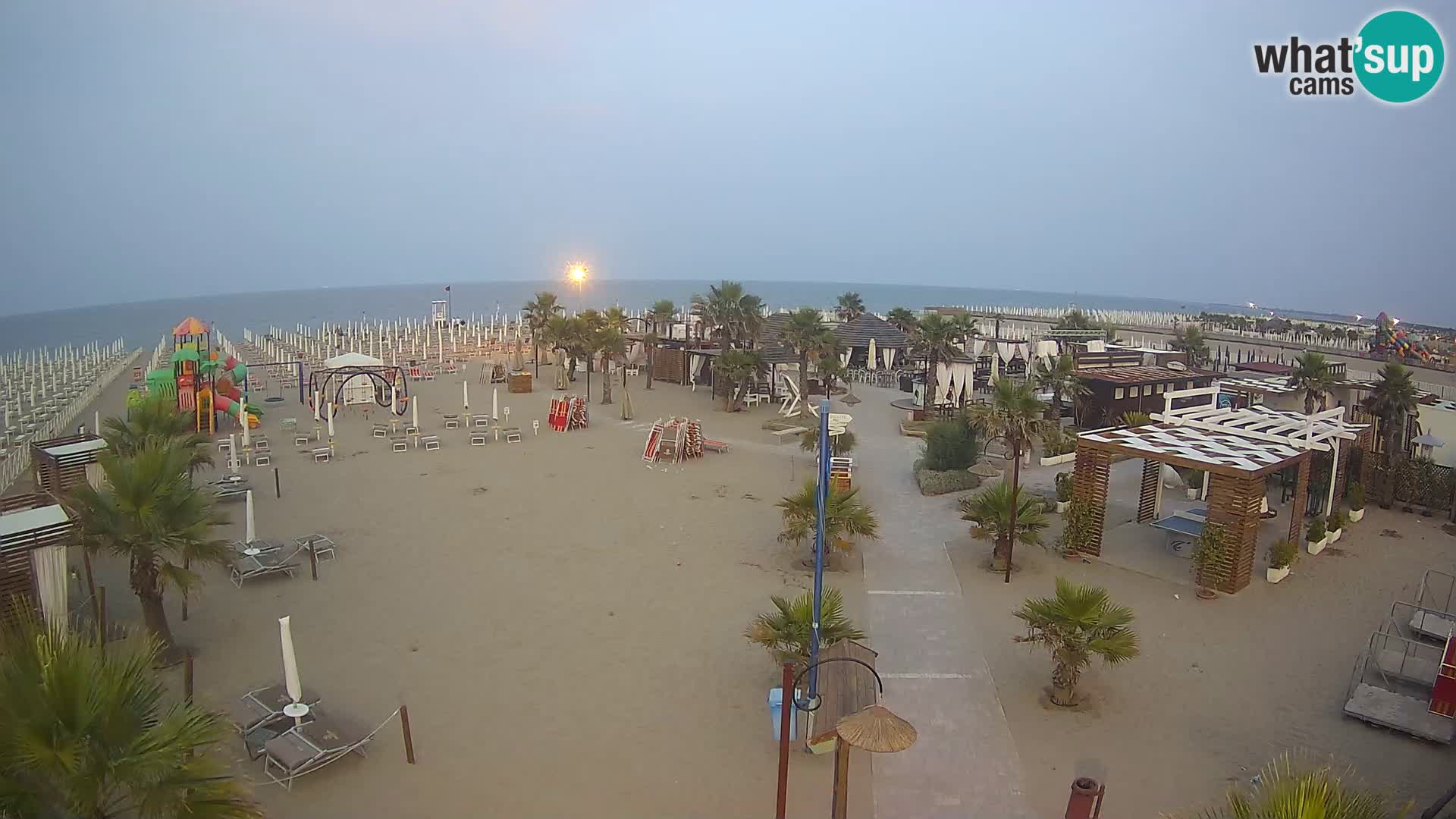 Bagno Primavera Beach – Piazzale Europa Rosolina Mare Strand webcam