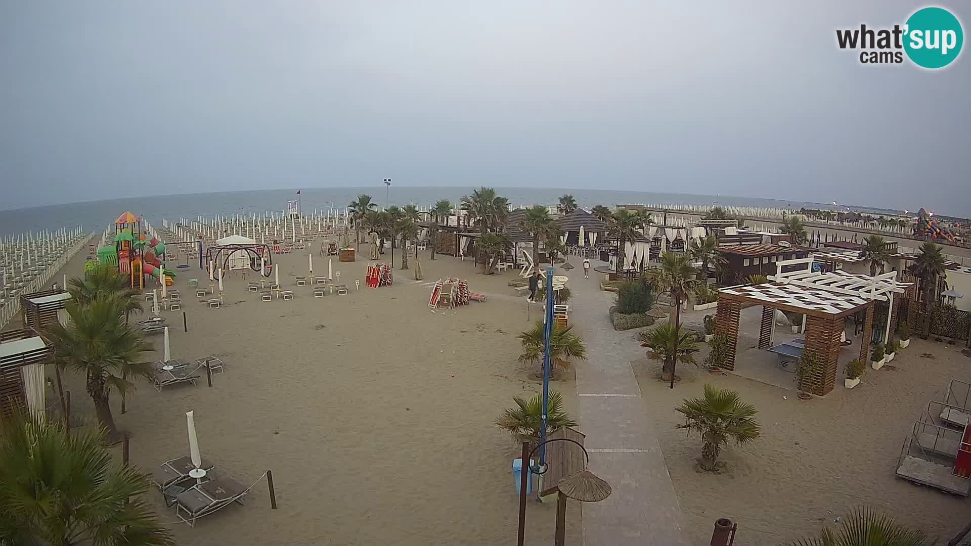 Bagno Primavera Beach – Piazzale Europa Rosolina Mare Strand webcam