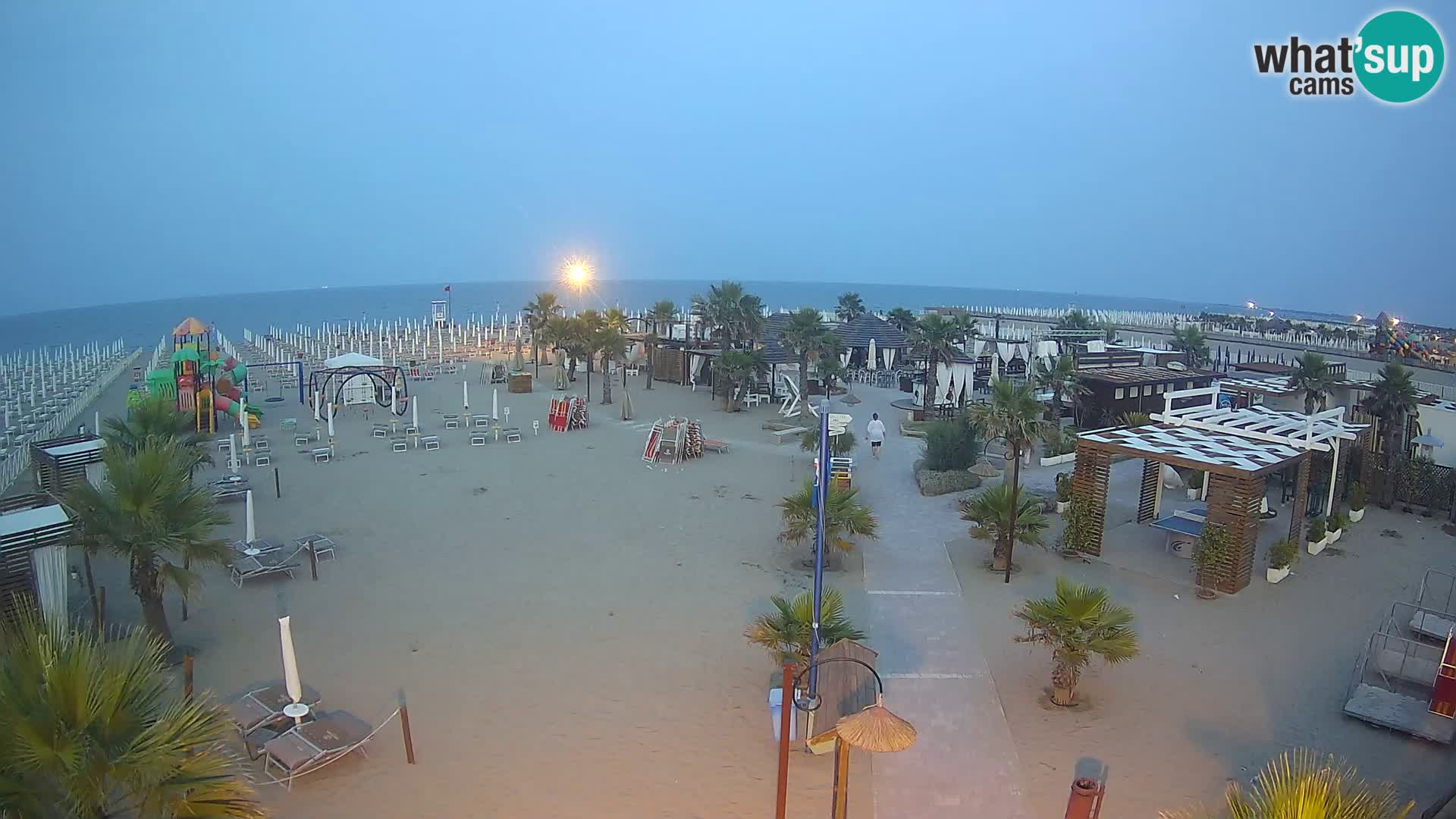 Bagno Primavera Beach – Piazzale Europa Rosolina Mare Strand webcam