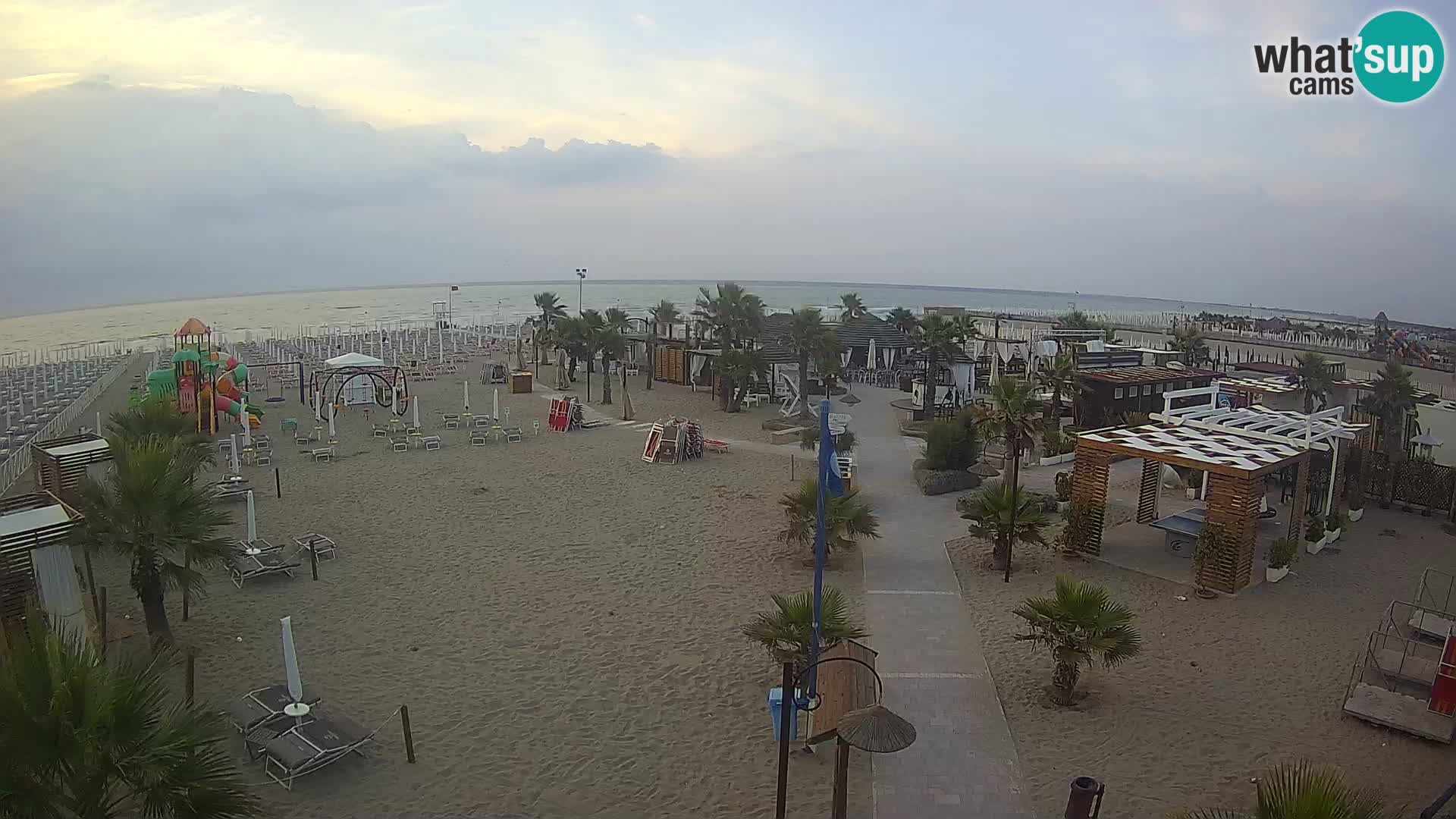 Bagno Primavera Beach – Piazzale Europa Rosolina Mare Strand webcam
