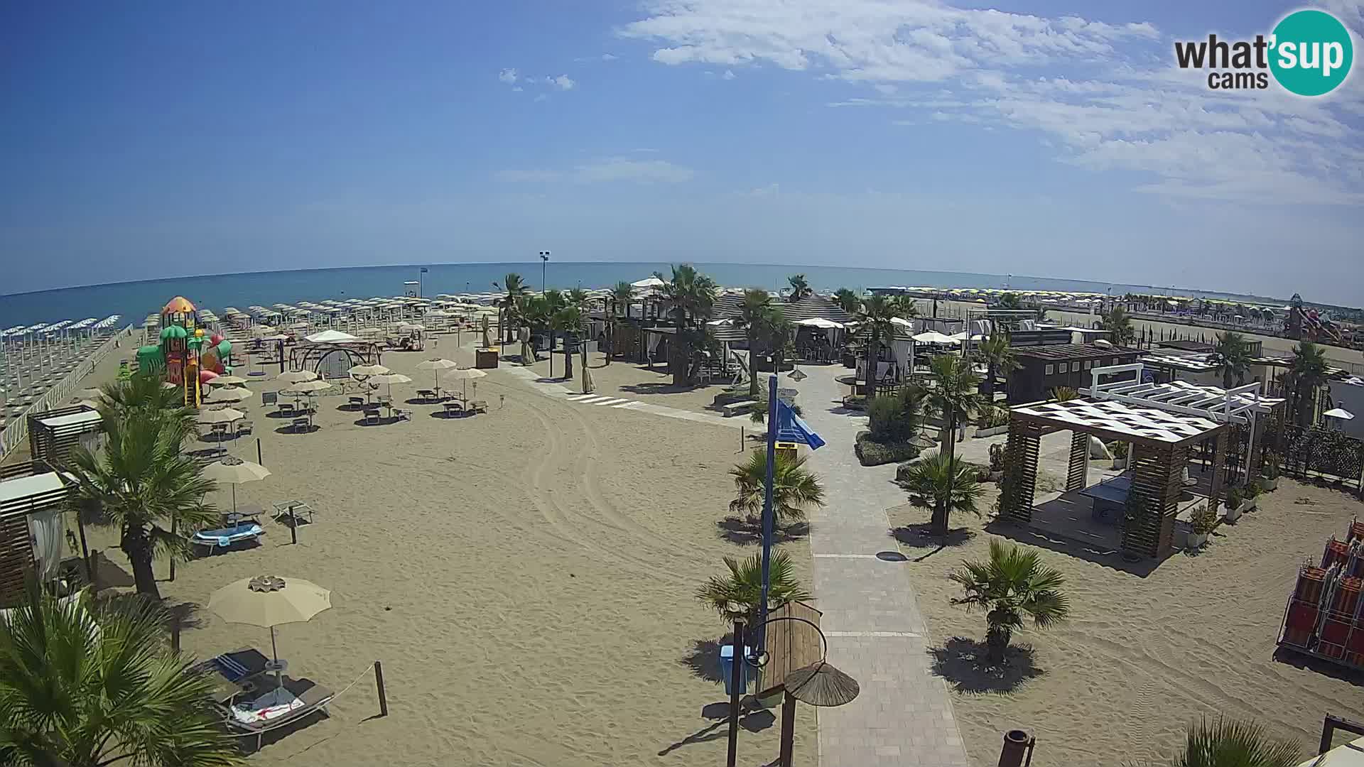 Bagno Primavera Beach – Piazzale Europa Rosolina Mare Strand webcam