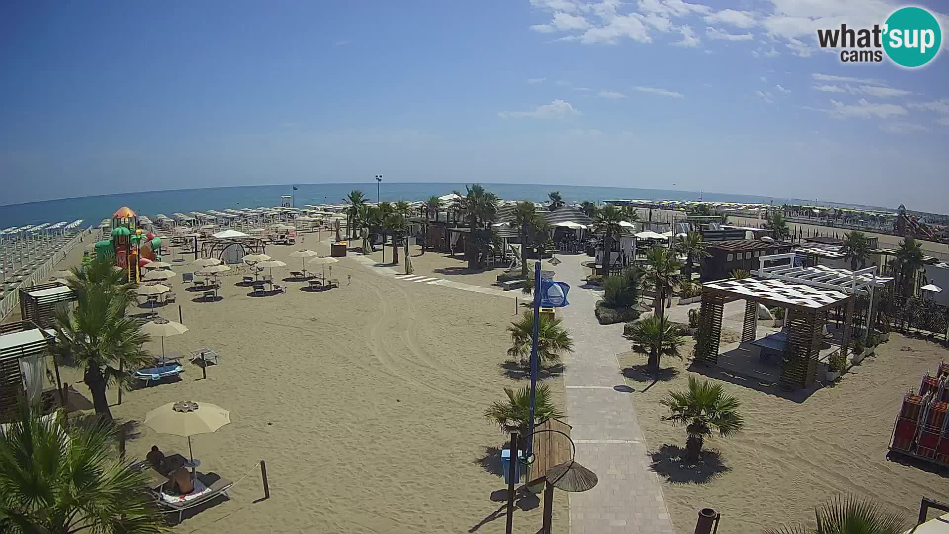 Live Bagno Primavera Beach – Piazzale Europa Rosolina Mare webcam