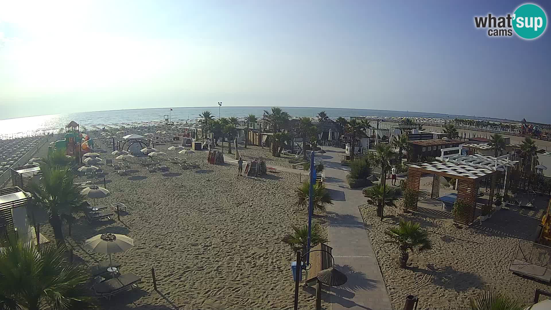 Bagno Primavera Beach – Piazzale Europa Rosolina Mare Strand webcam