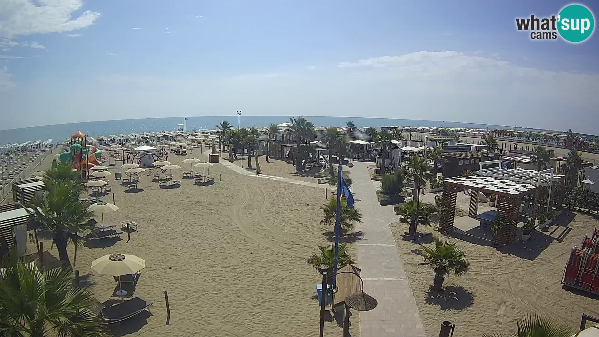 En vivo Bagno Primavera Beach – Piazzale Europa Rosolina Mare webcam