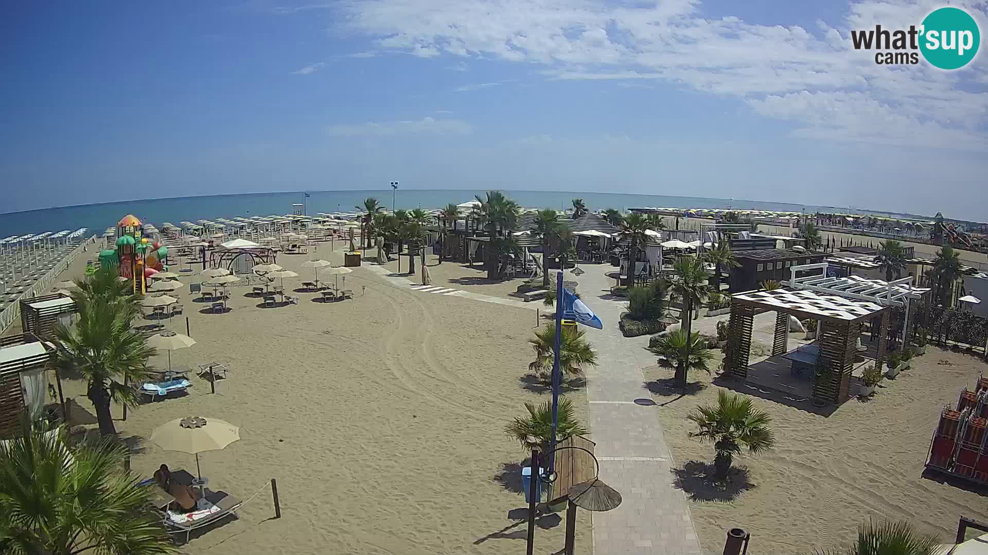 Live Bagno Primavera Beach – Piazzale Europa Rosolina Mare webcam