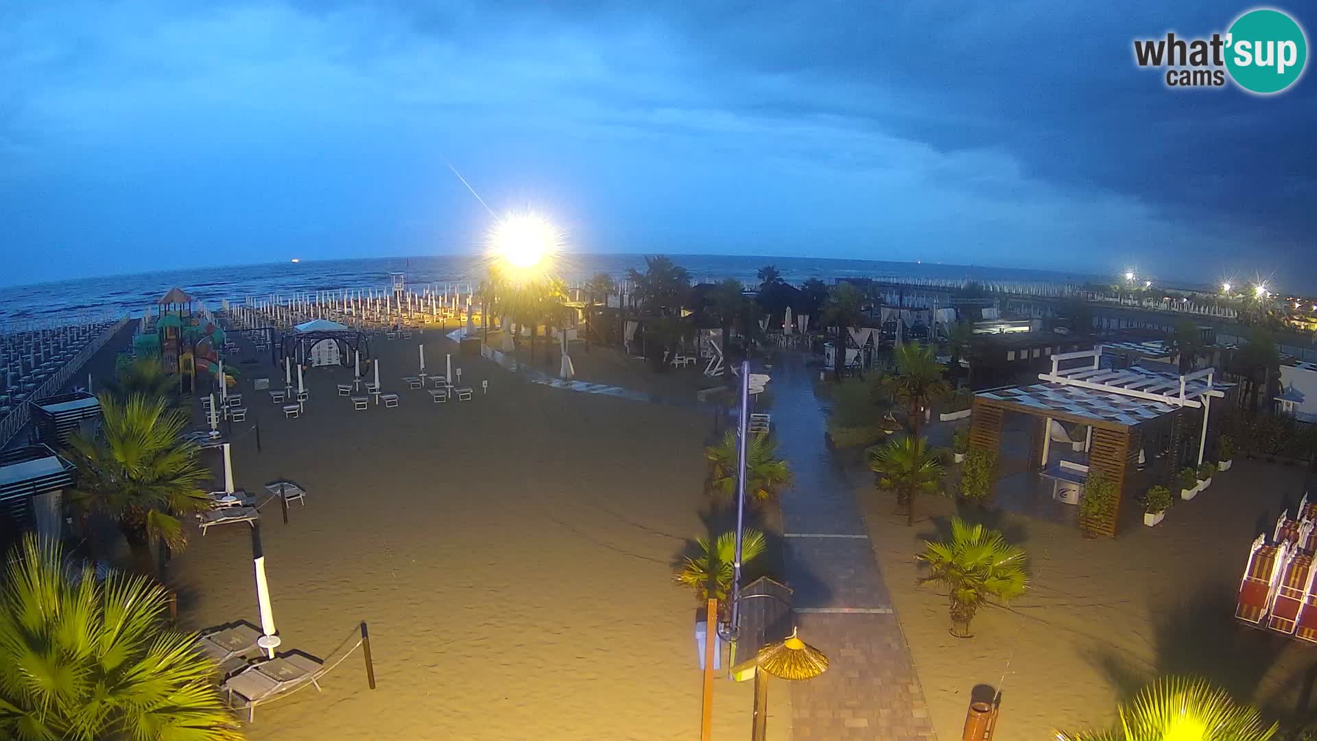 Bagno Primavera Beach – Piazzale Europa Rosolina Mare Strand webcam