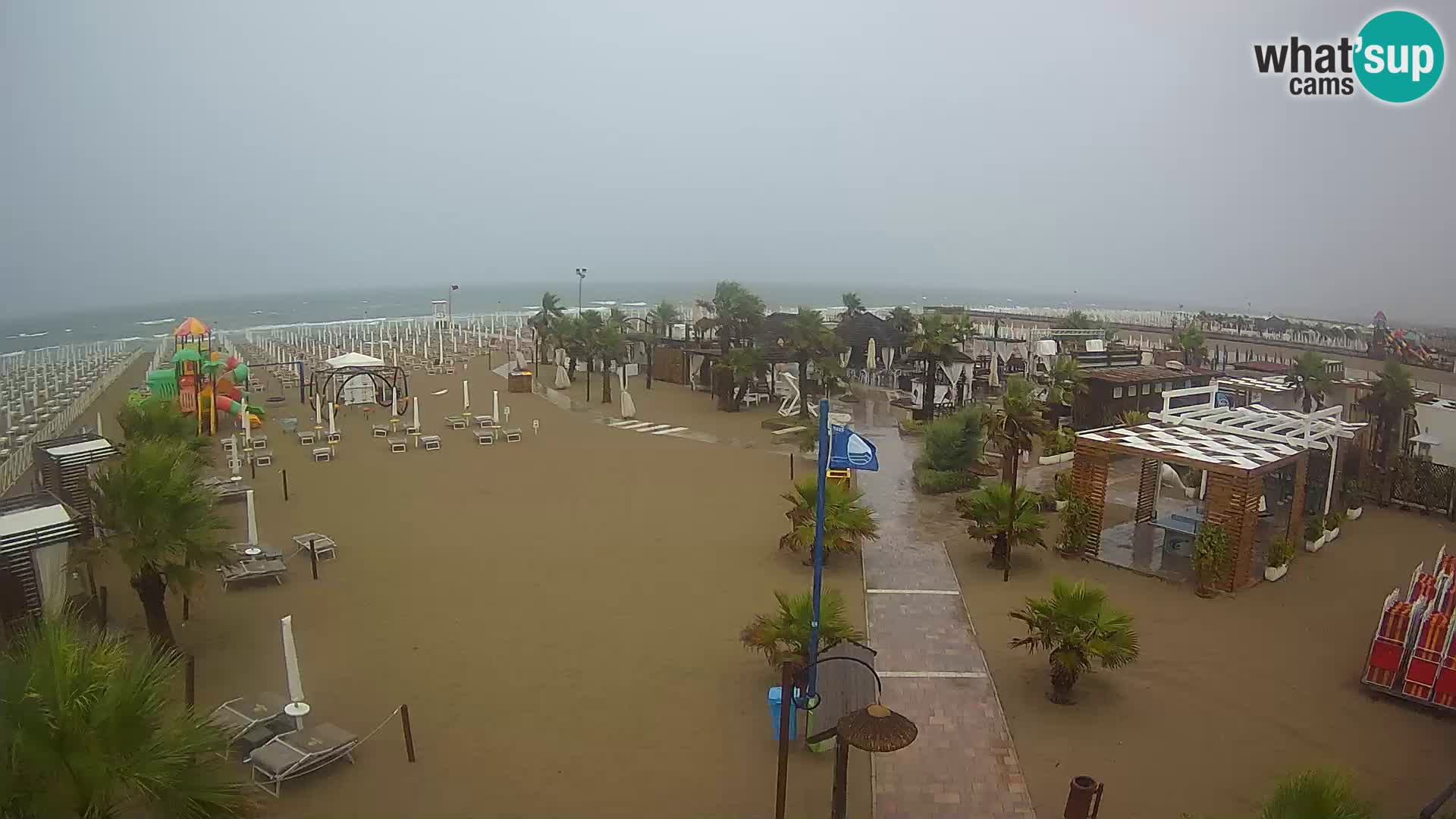 Bagno Primavera Beach – Piazzale Europa Rosolina Mare Strand webcam