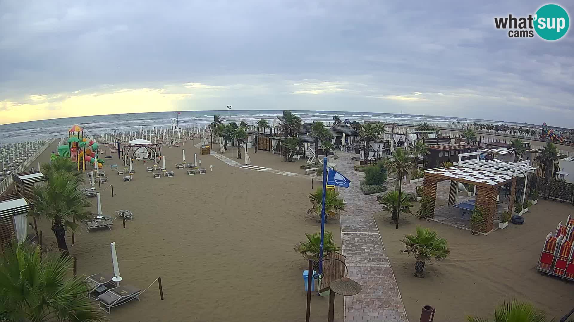 V živo Bagno Primavera Beach – Piazzale Europa Rosolina Mare webcam
