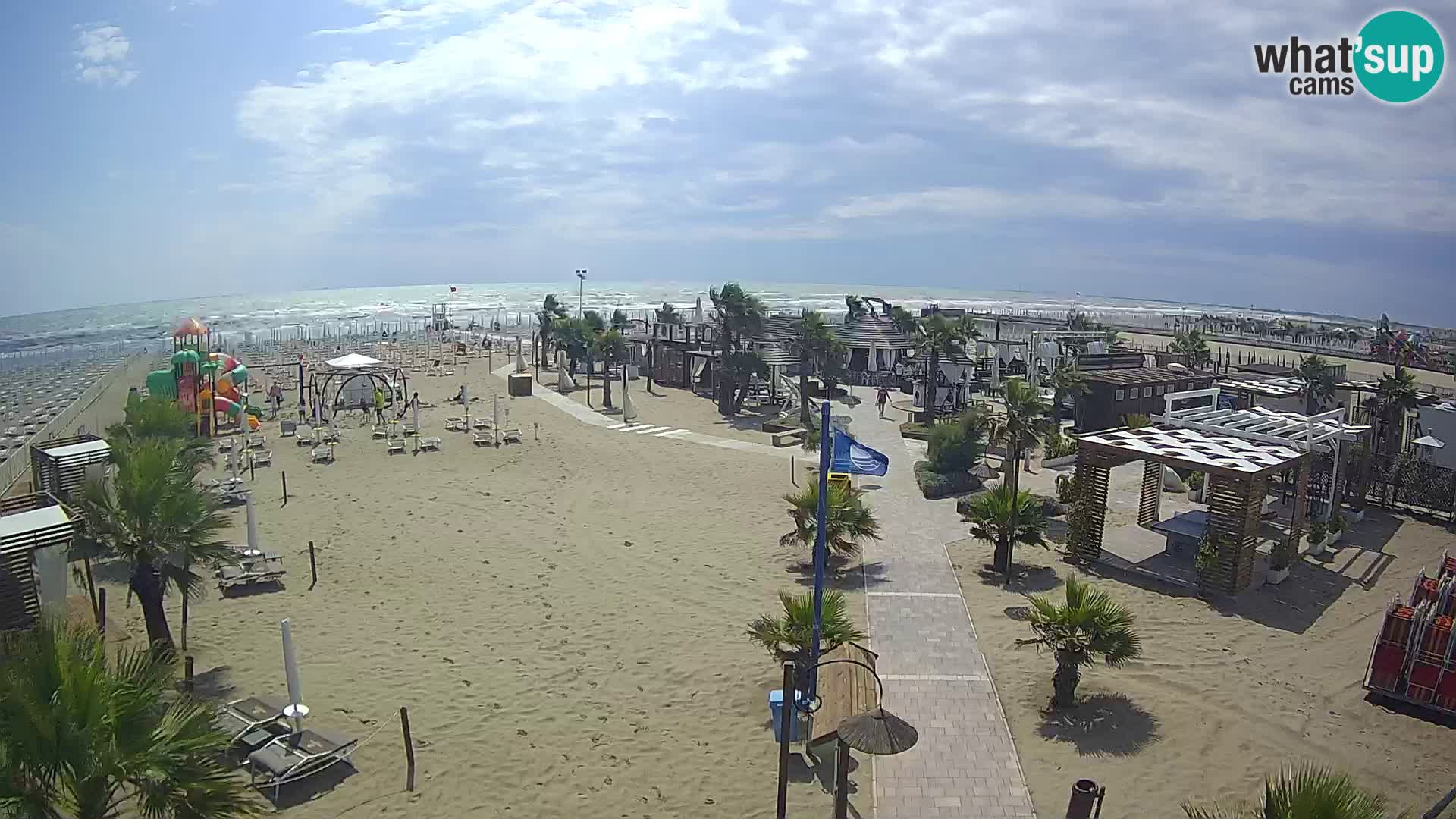 Live Bagno Primavera Beach – Piazzale Europa Rosolina Mare webcam