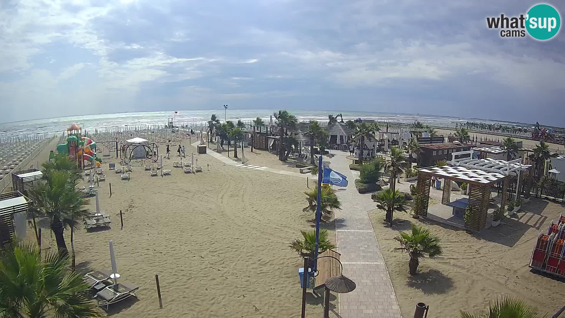 V živo Bagno Primavera Beach – Piazzale Europa Rosolina Mare webcam