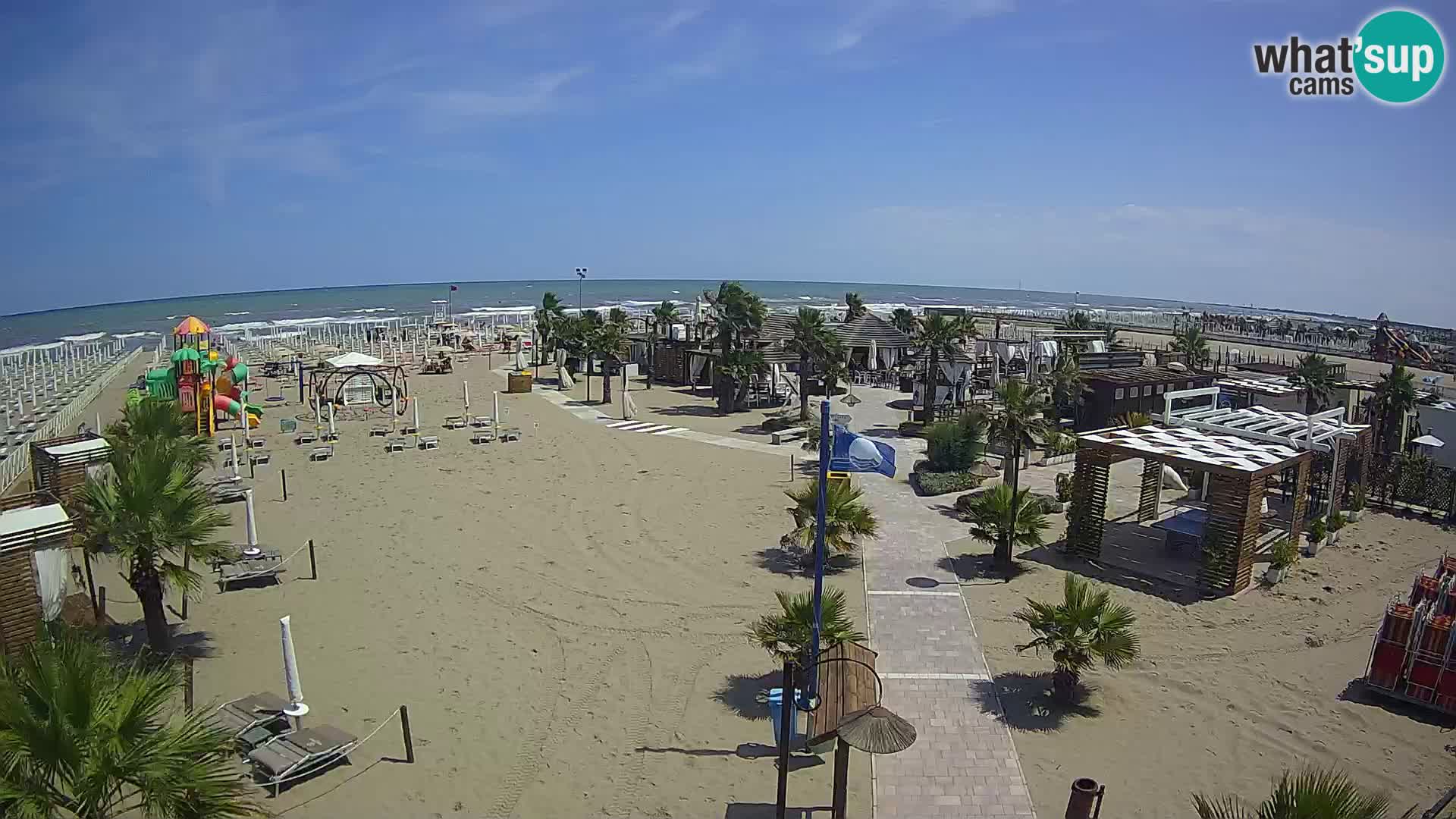 Live Bagno Primavera Beach – Piazzale Europa Rosolina Mare webcam