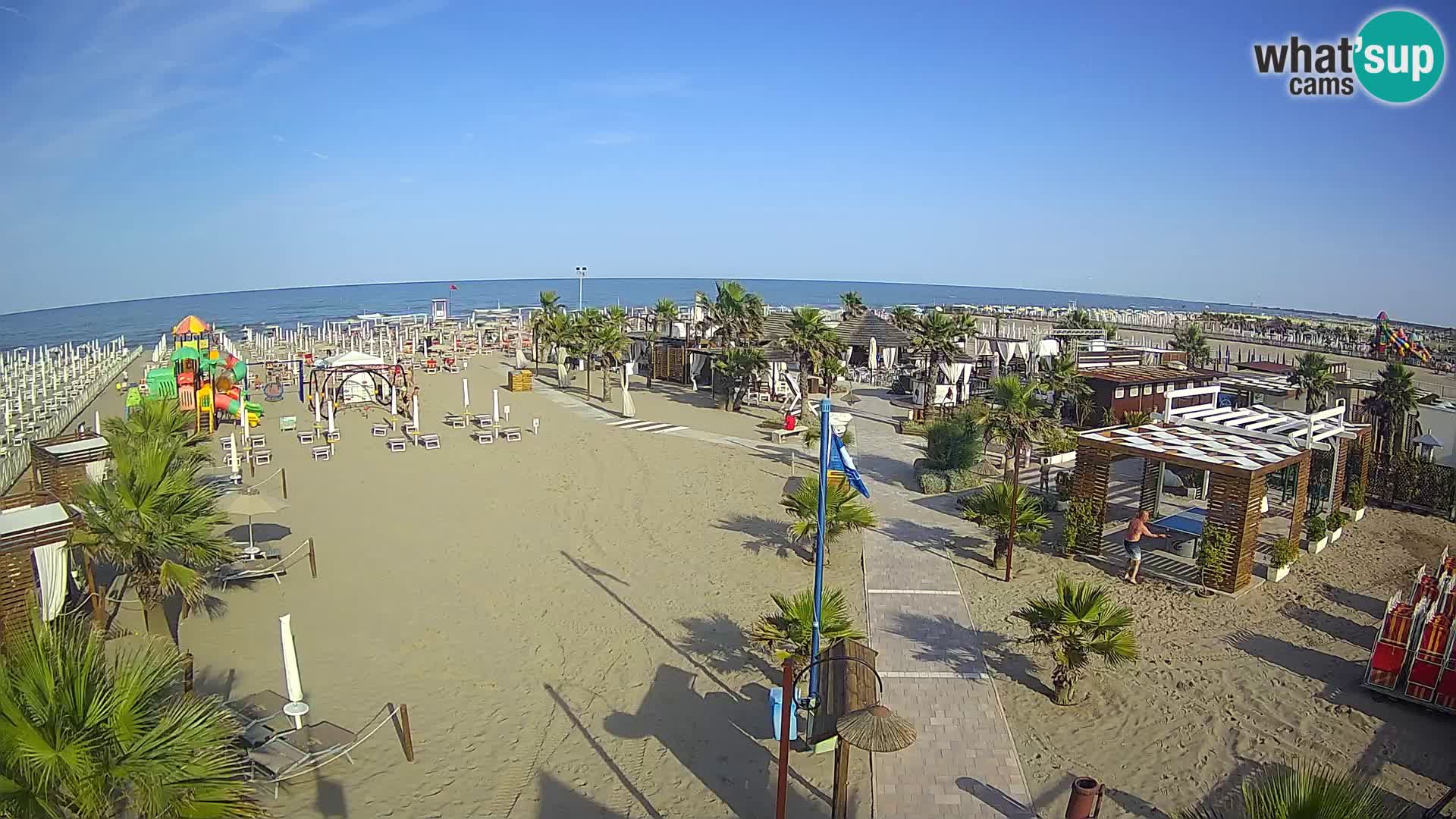 Live Bagno Primavera Beach – Piazzale Europa Rosolina Mare webcam