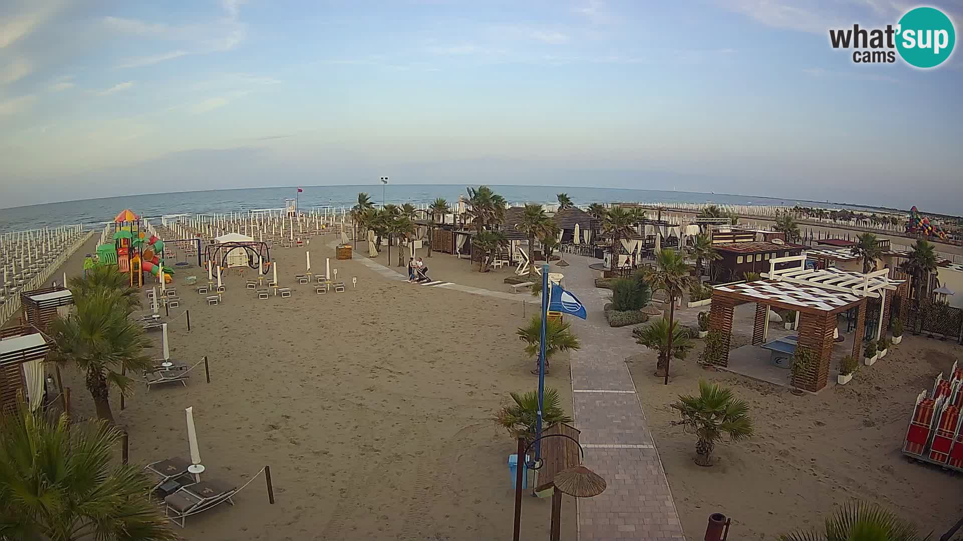 V živo Bagno Primavera Beach – Piazzale Europa Rosolina Mare webcam