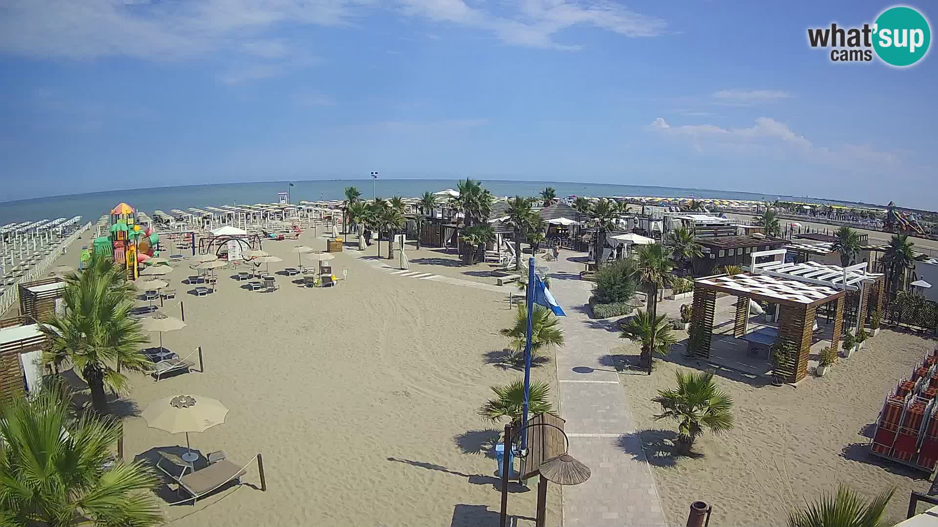 Live Bagno Primavera Beach – Piazzale Europa Rosolina Mare webcam
