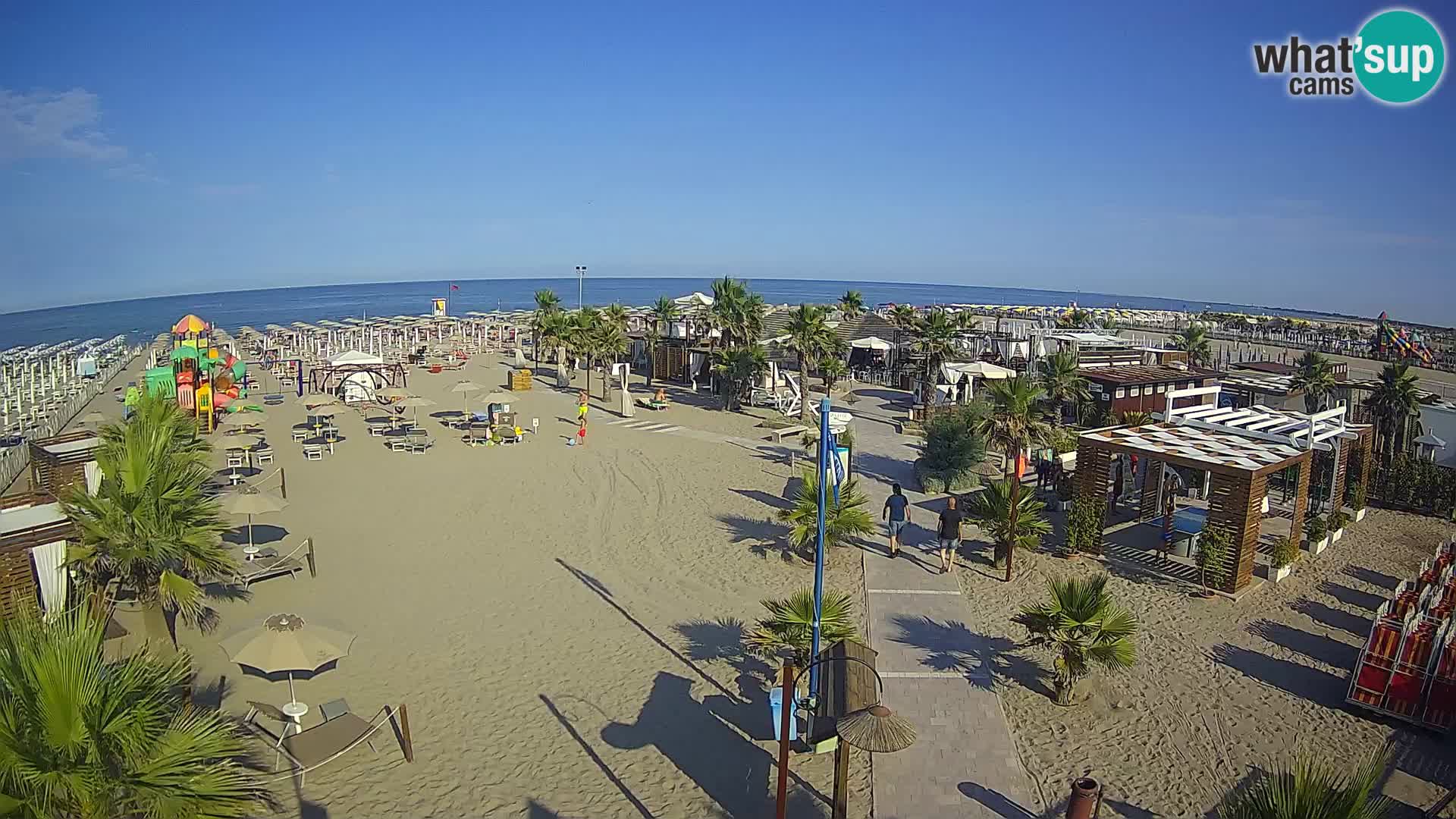 Bagno Primavera Beach – Piazzale Europa Rosolina Mare Strand webcam
