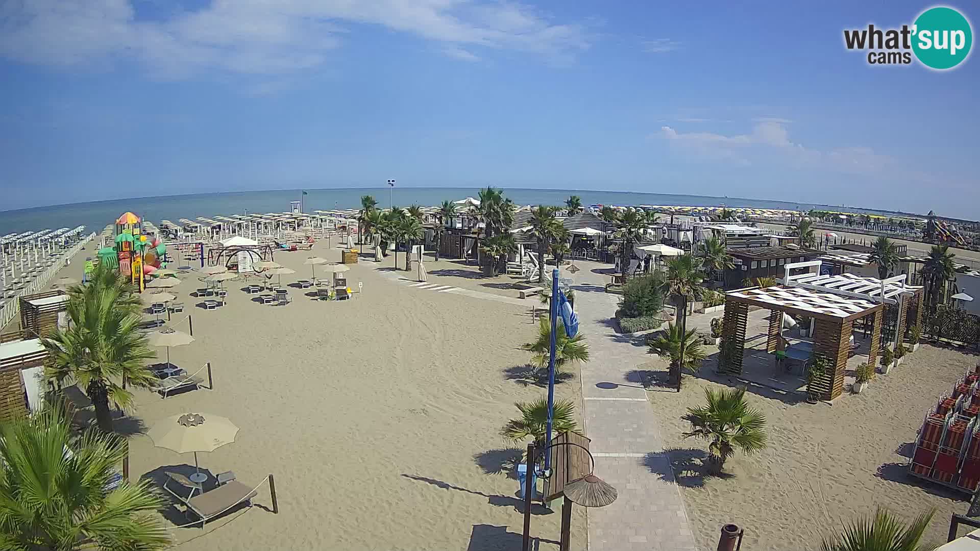 Live Bagno Primavera Beach – Piazzale Europa Rosolina Mare webcam