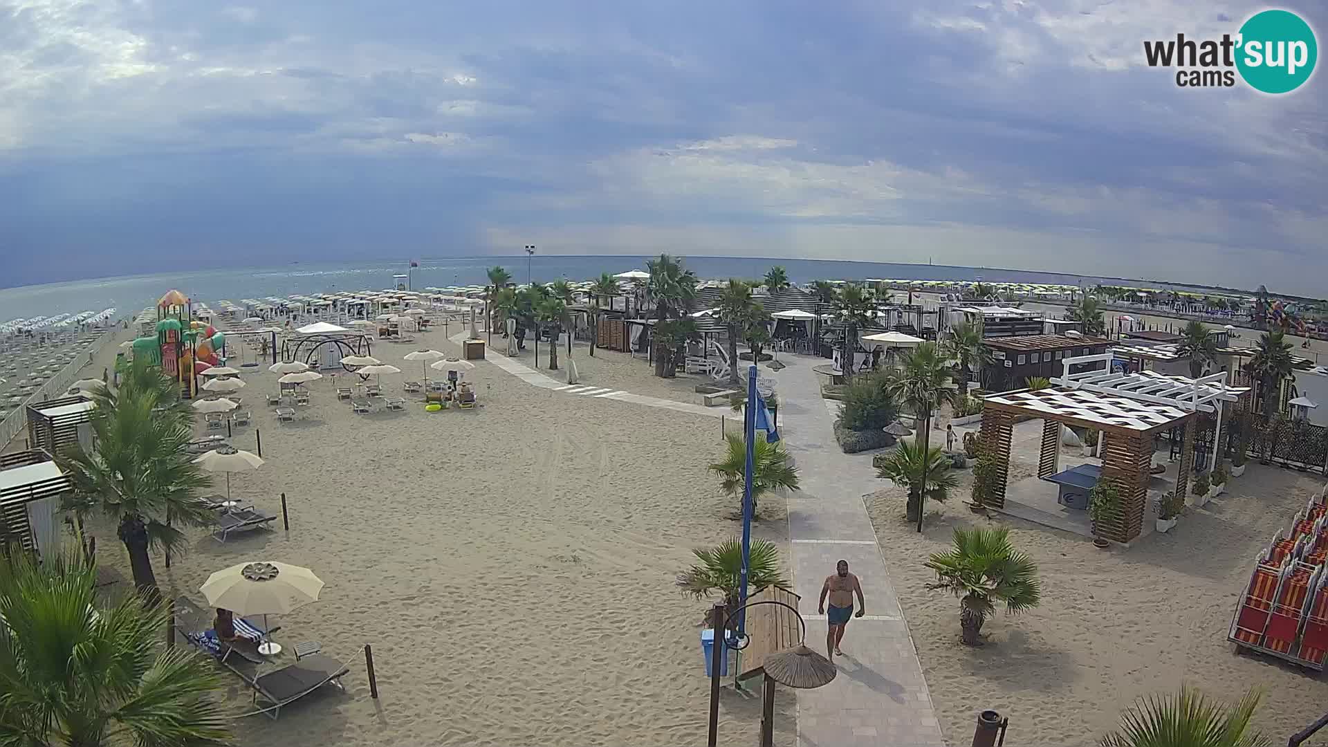 Bagno Primavera Beach – Piazzale Europa Rosolina Mare Strand webcam