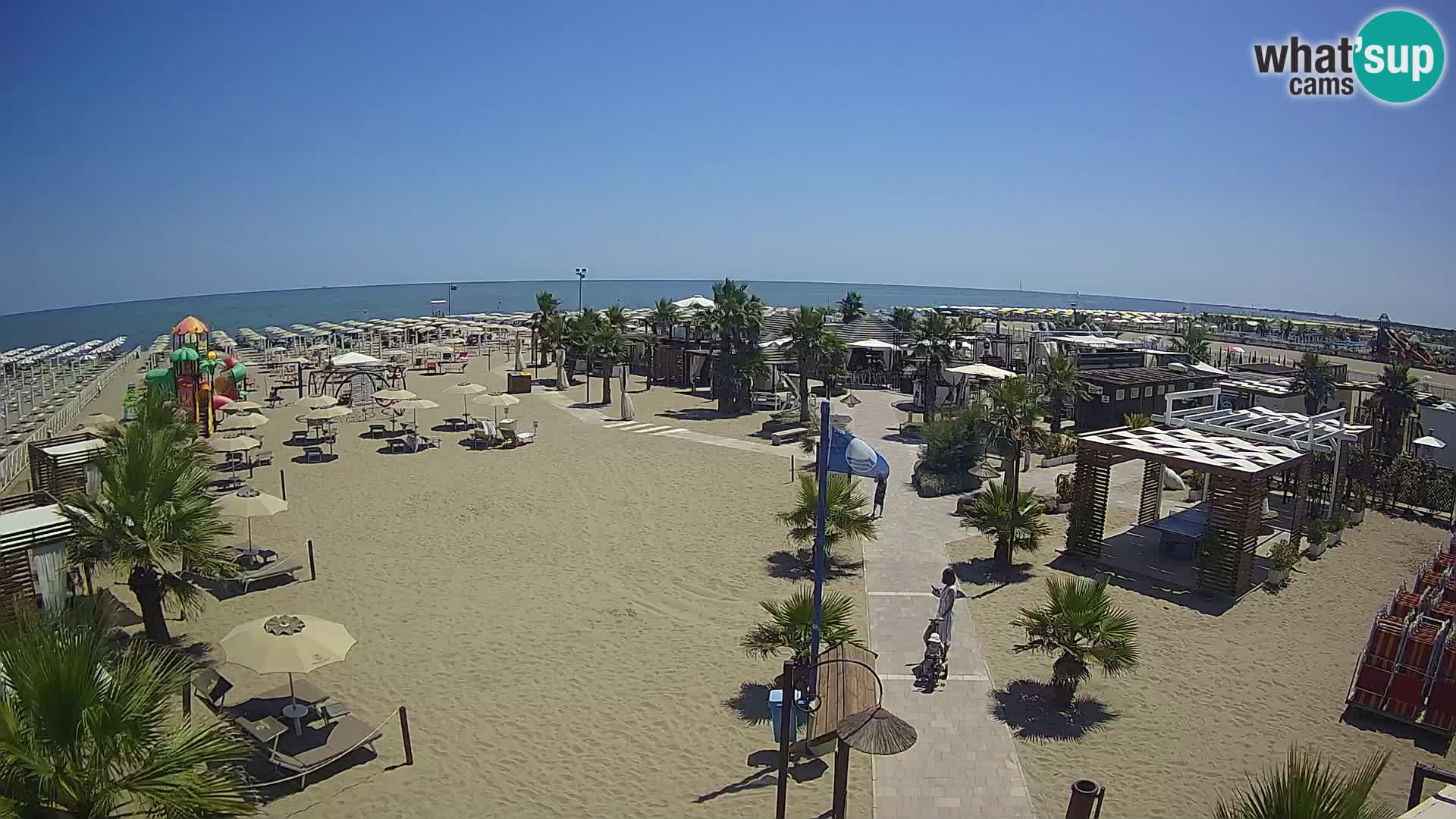 Live Bagno Primavera Beach – Piazzale Europa Rosolina Mare webcam
